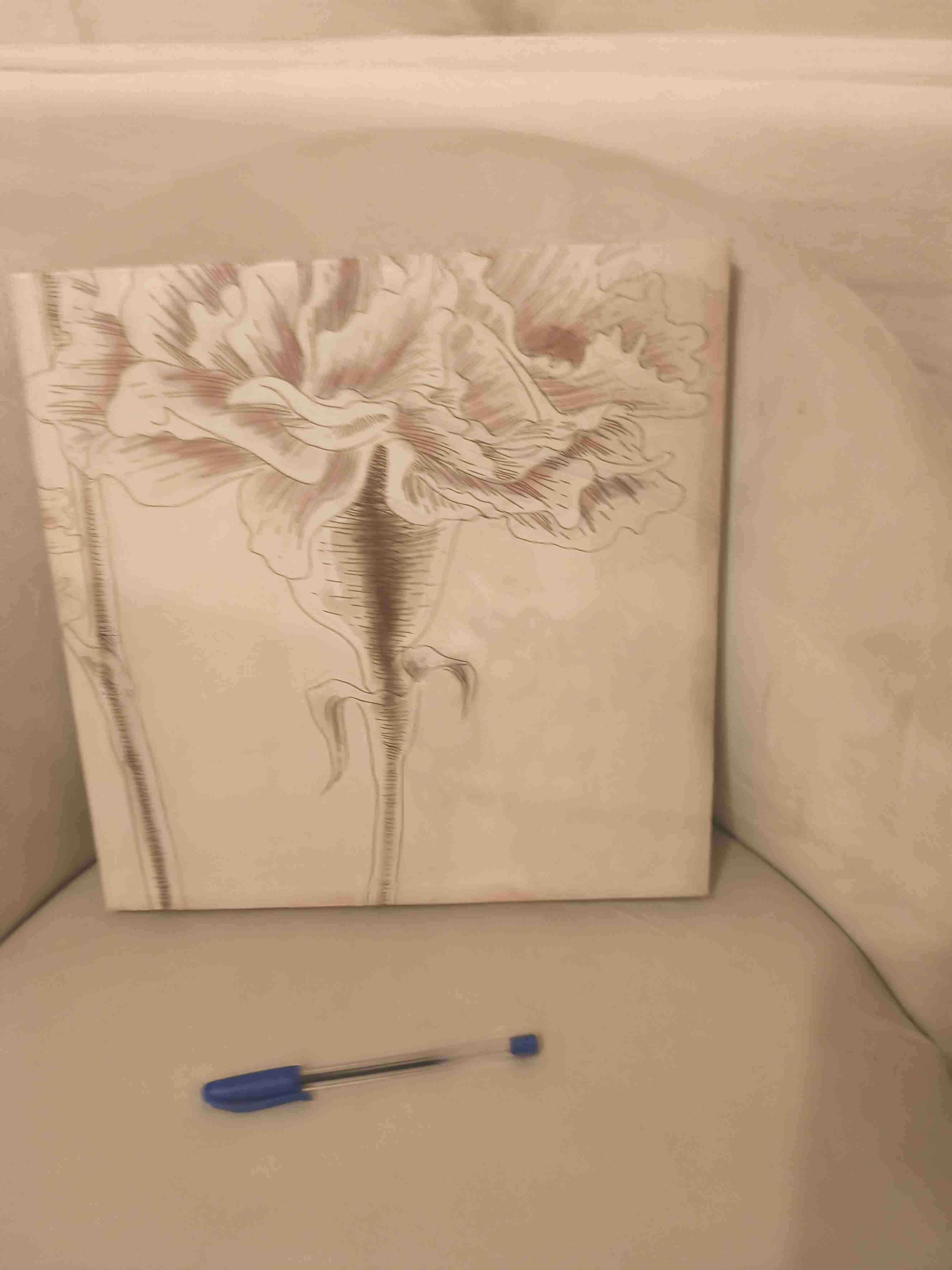 Cuadro decorativo floral - miniatura 1