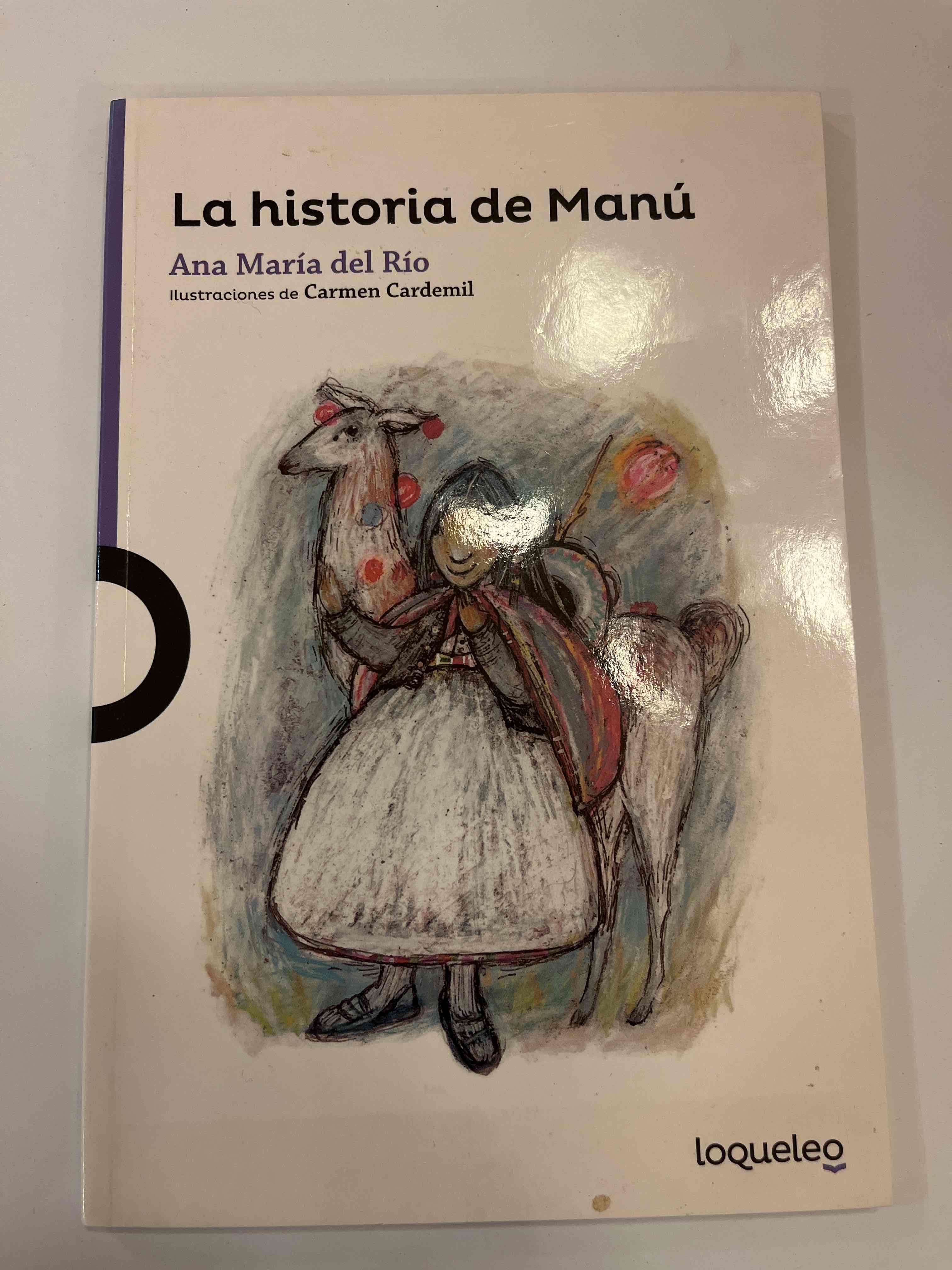 Libro La historia de Manú