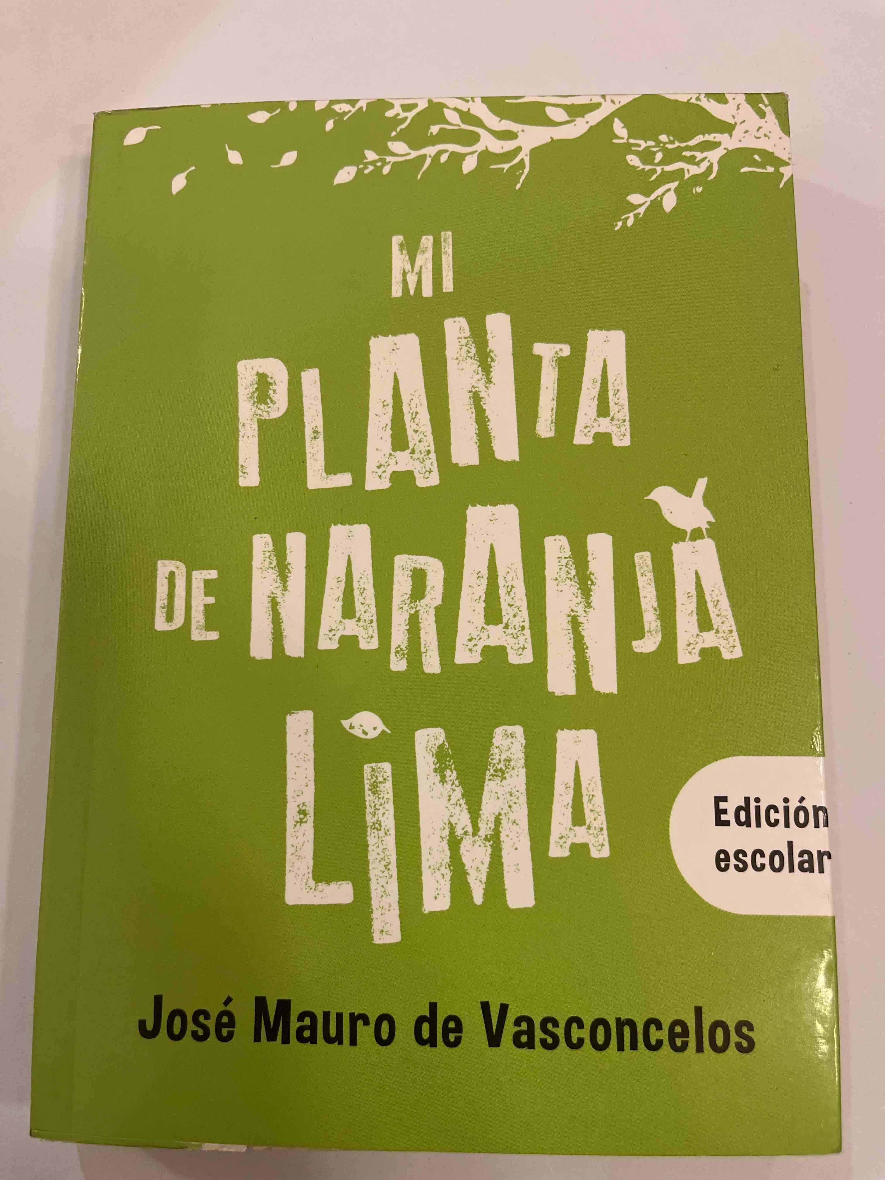 Libro Mi Planta de Naranja Lima