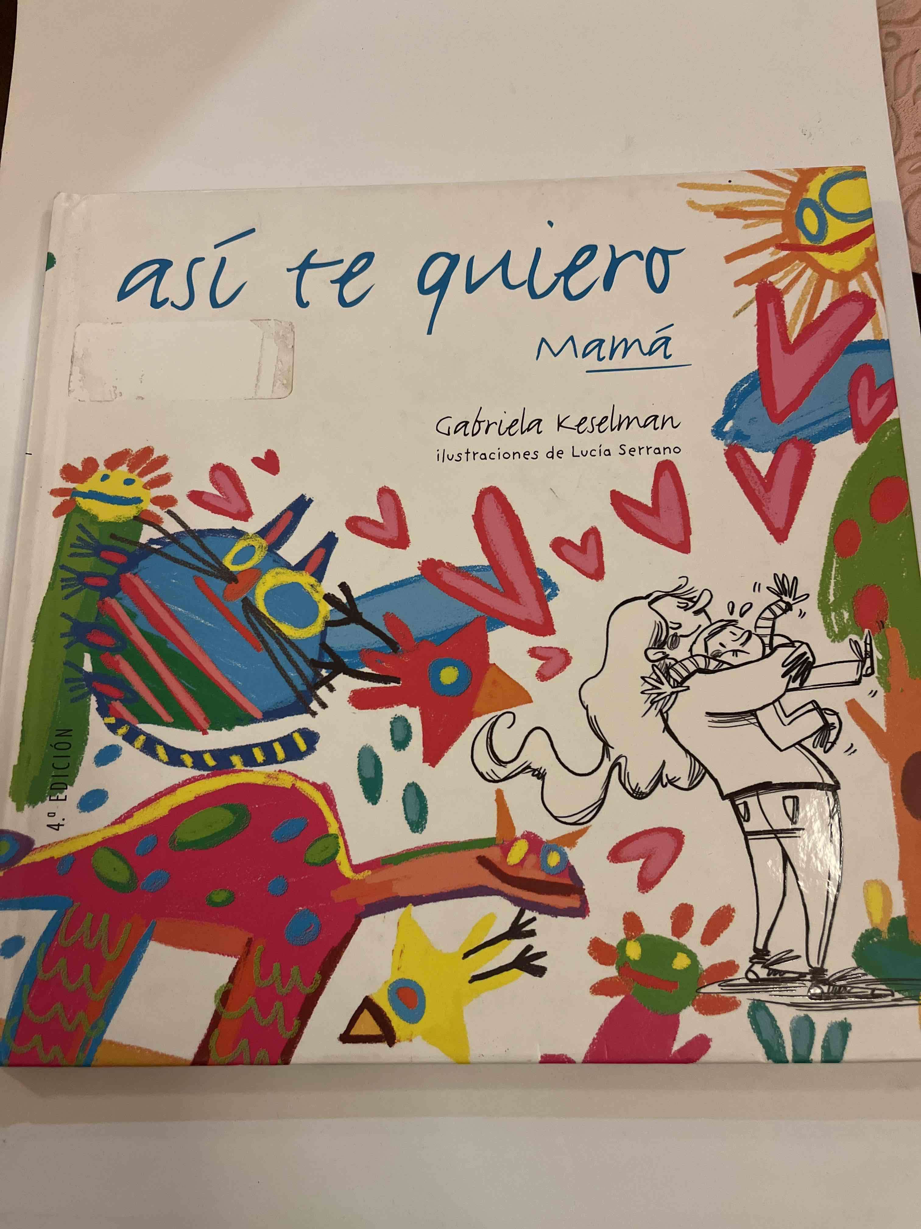 Libro infantil Así te quiero Mamá