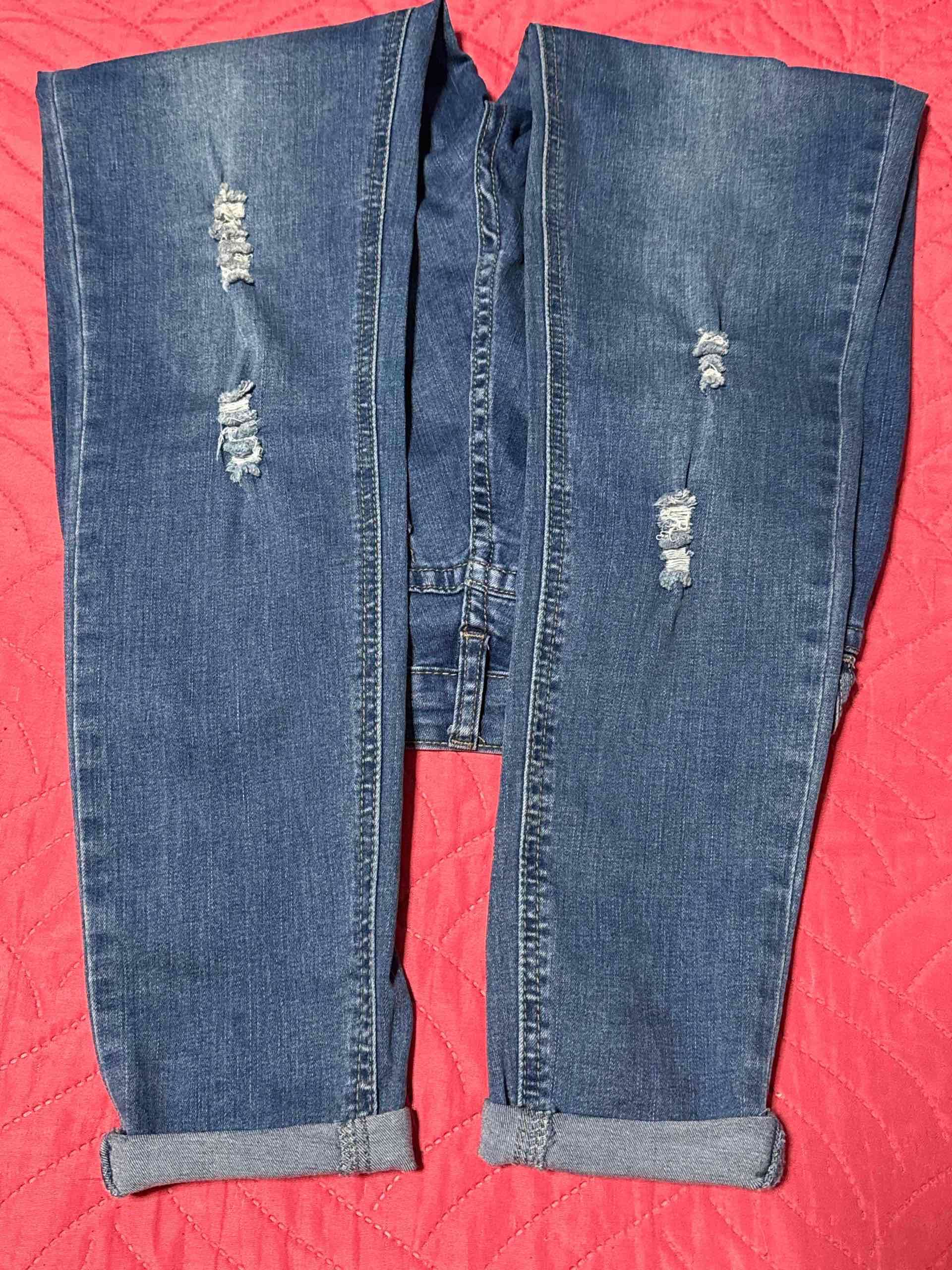 Jeans azul desgastados Sybilla - miniatura 2