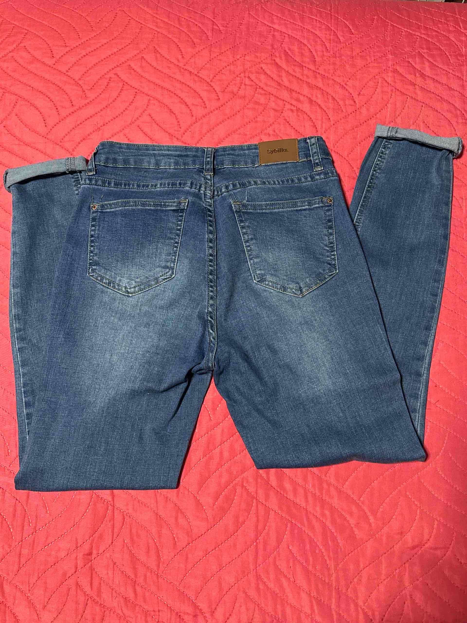 Jeans azul desgastados Sybilla - miniatura 3