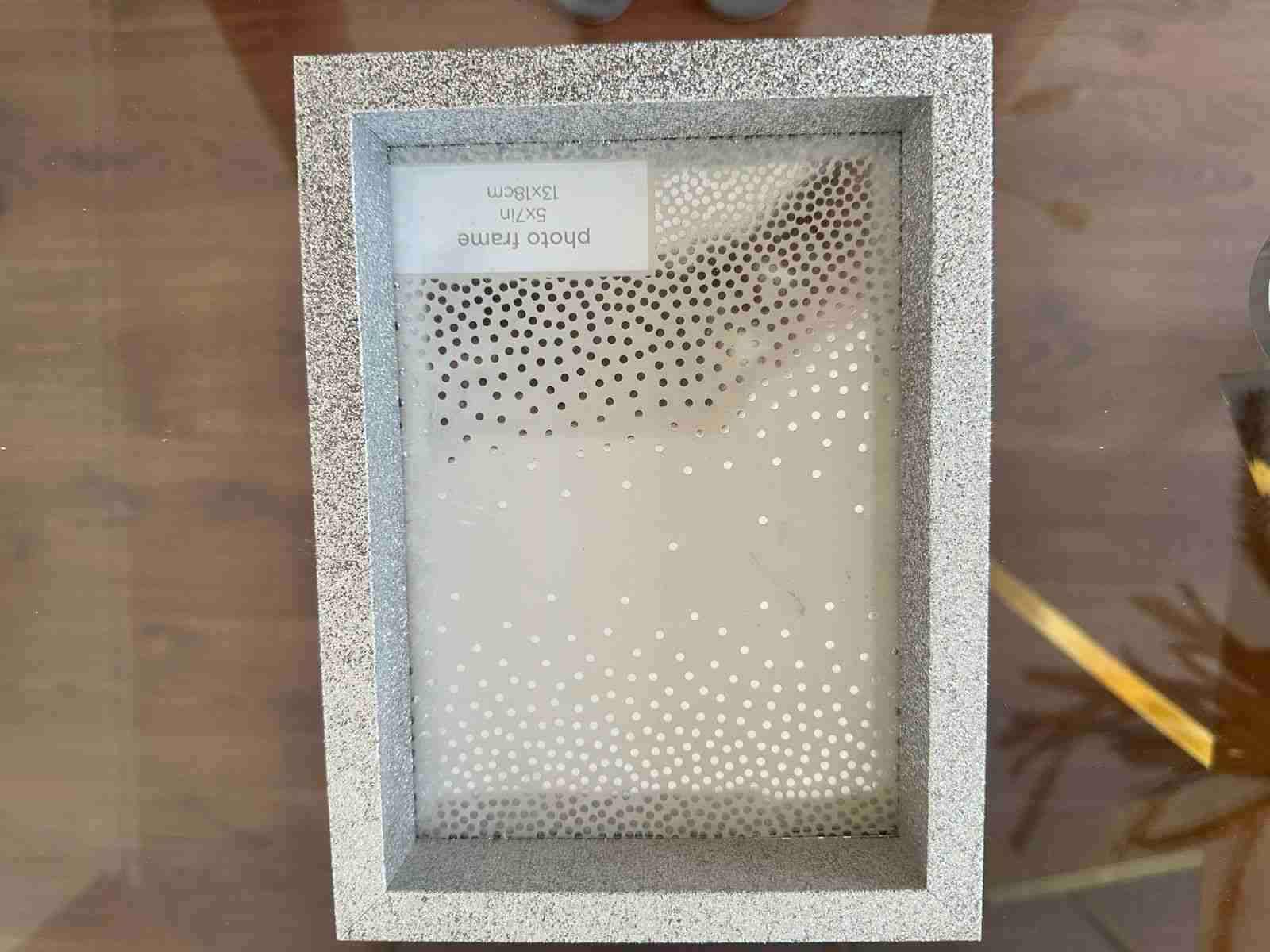 Marco de fotos plateado 13x18cm