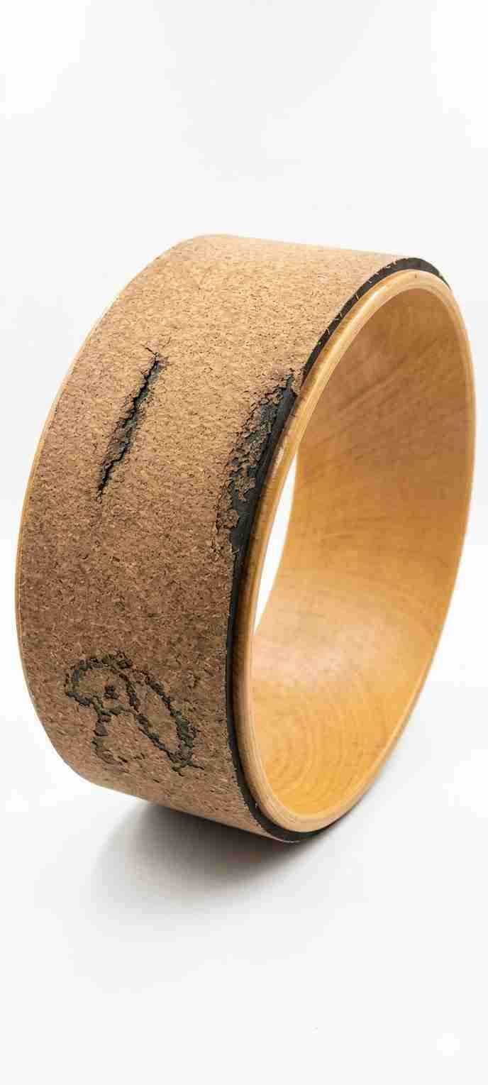 Rueda de yoga de corcho - miniatura 2