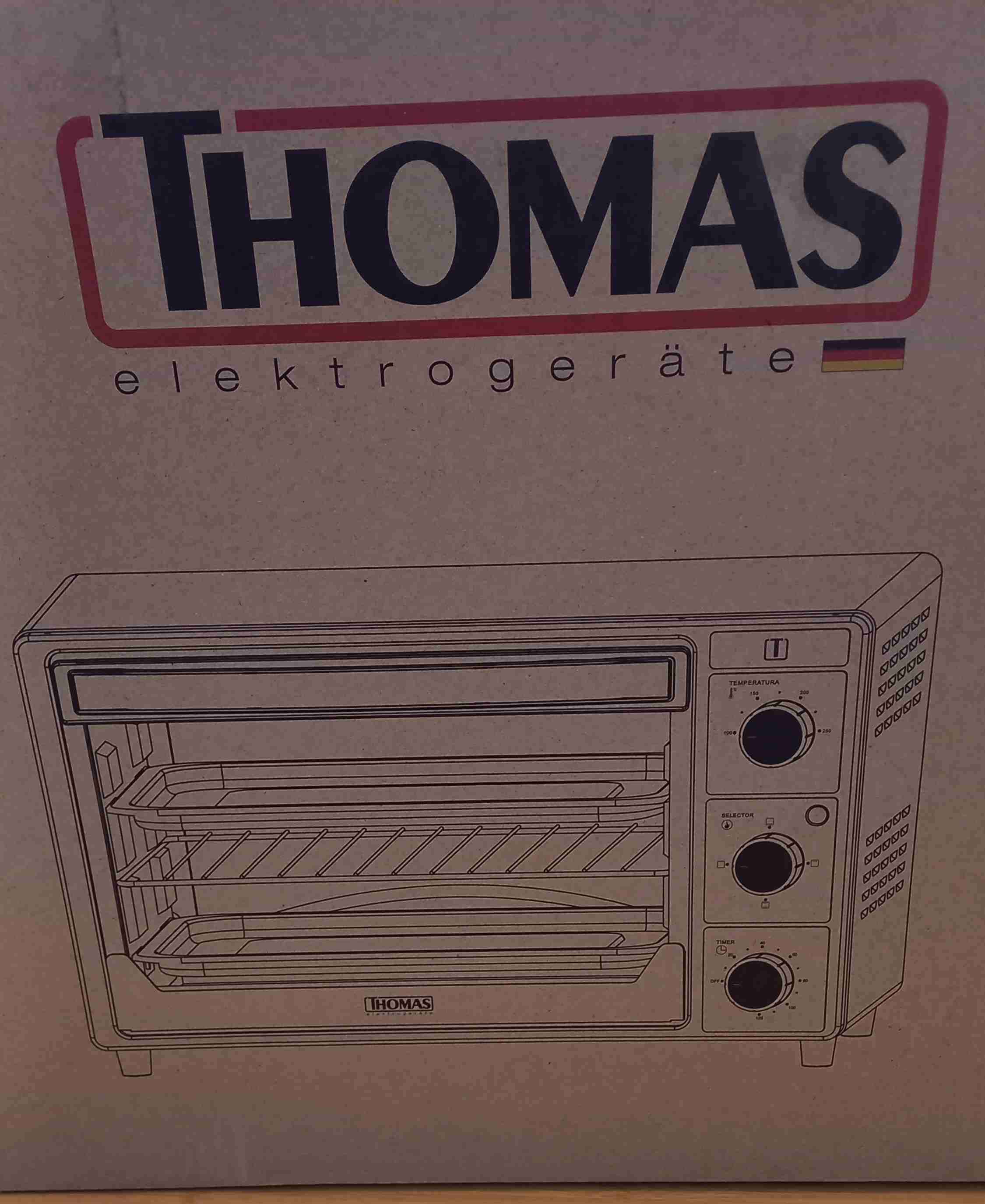 Horno eléctrico Thomas nuevo - miniatura 1