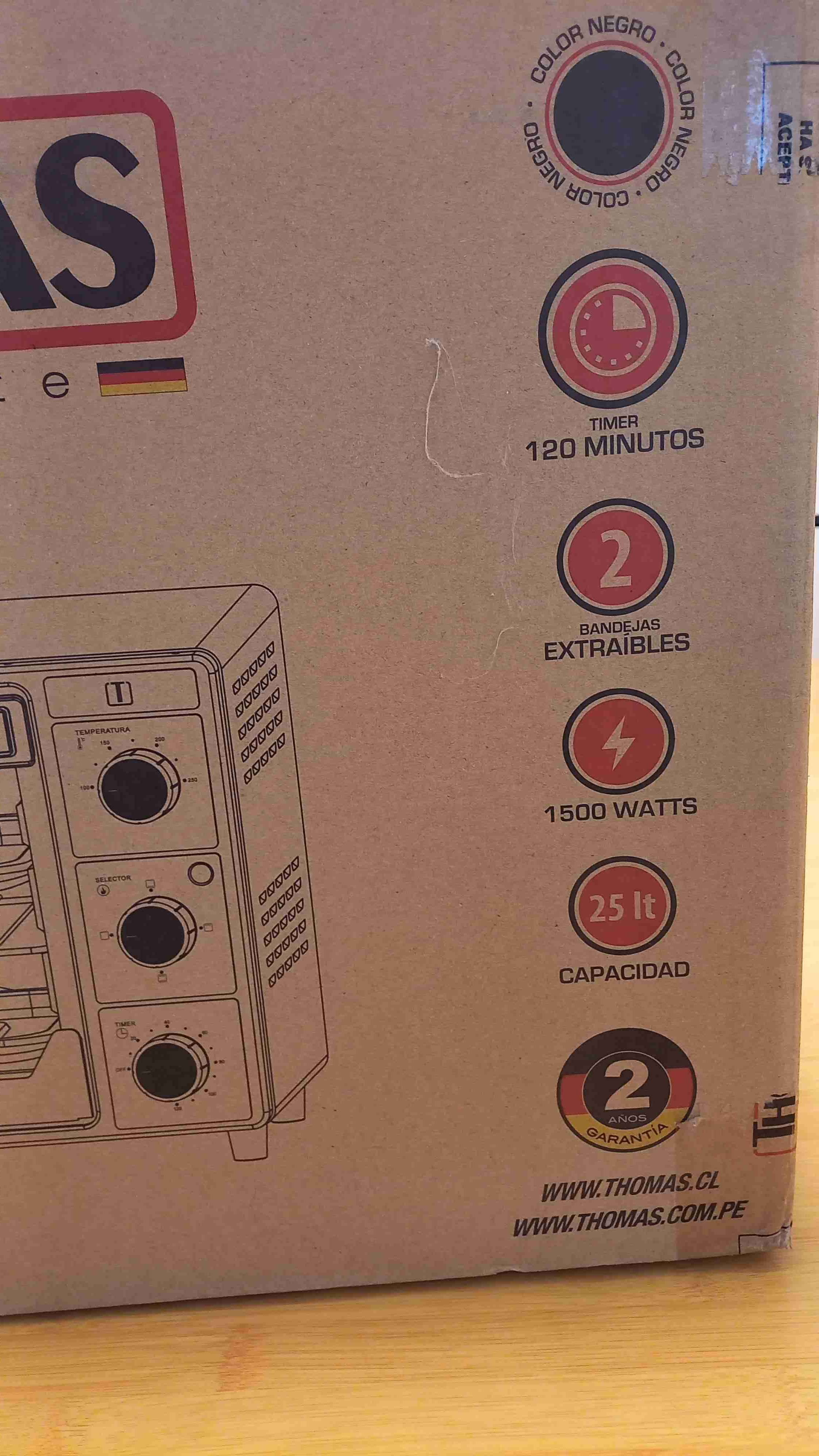 Horno eléctrico Thomas nuevo - miniatura 2