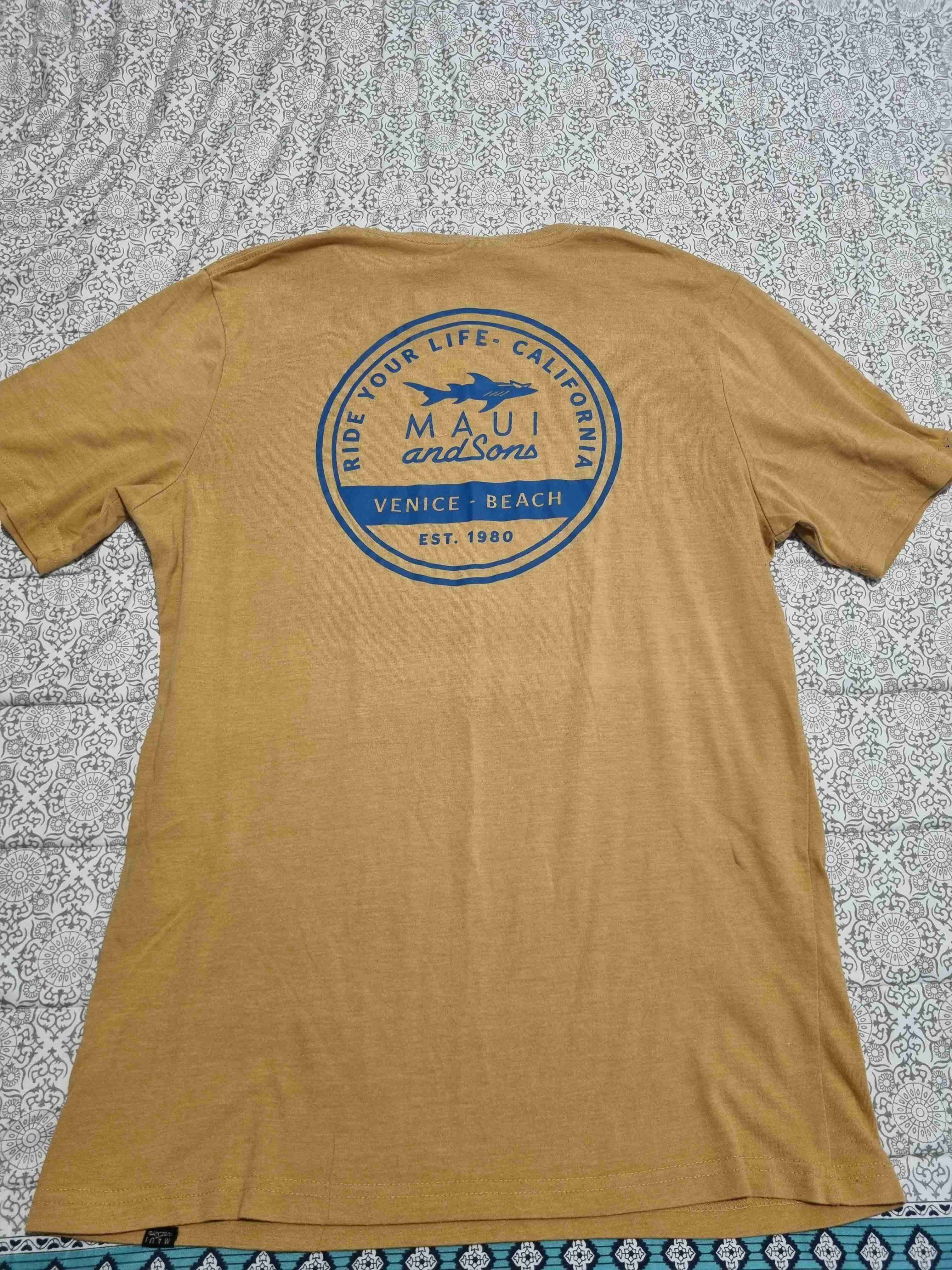 Polera beige estampada - miniatura 4