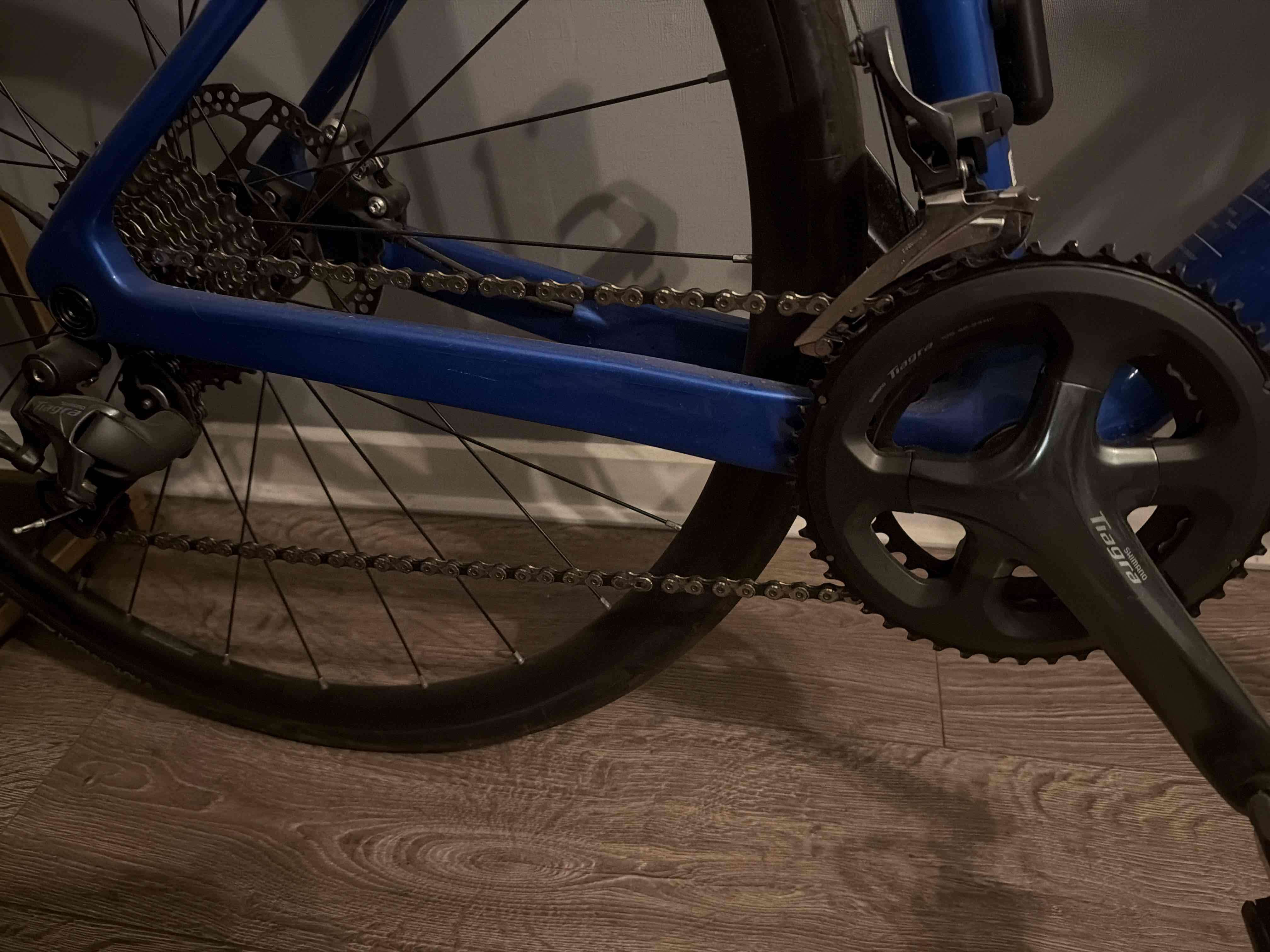 Bicicleta de ruta Van Rysel NCR azul - miniatura 2