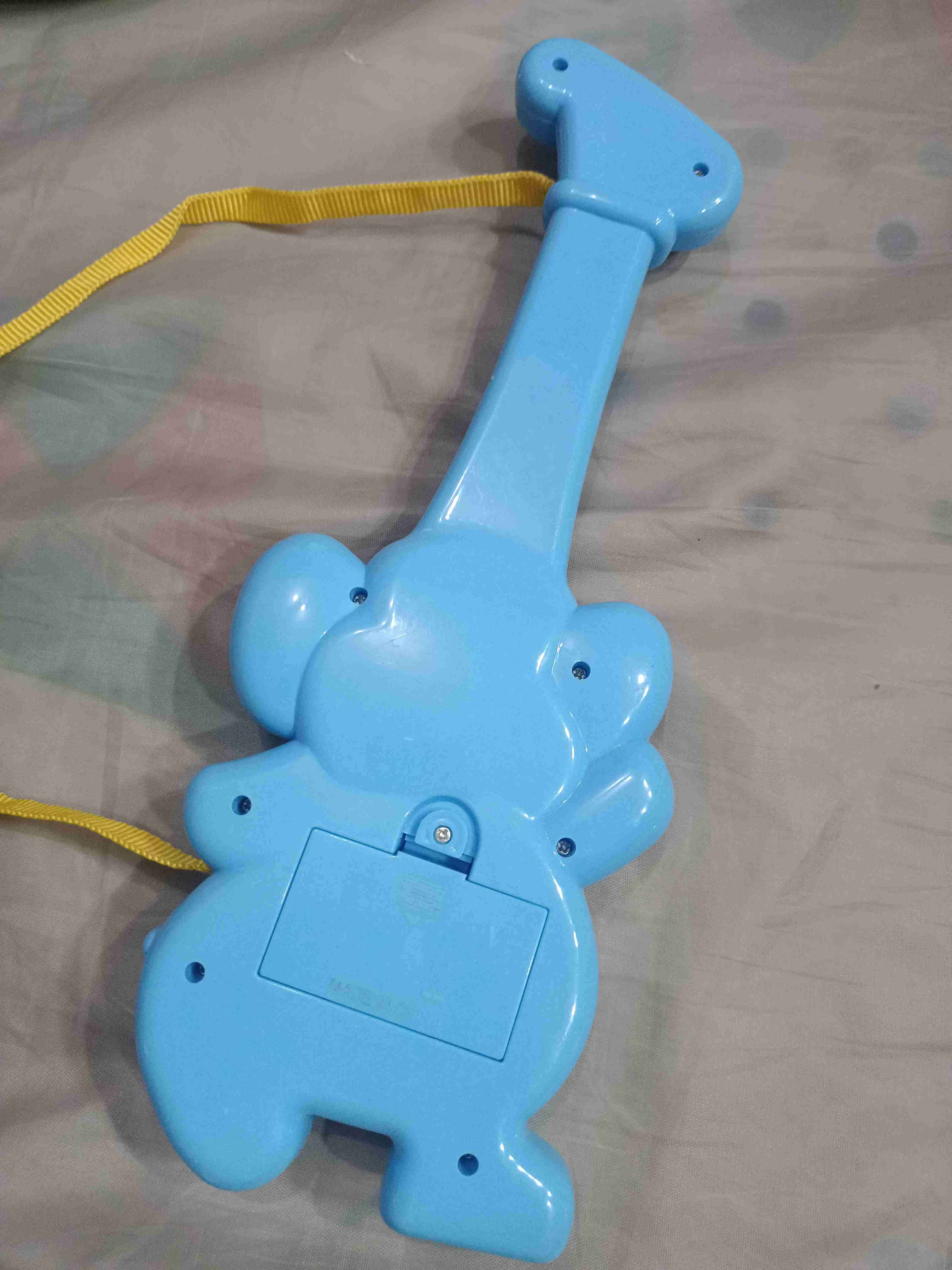 Juguete guitarra elefante azul - miniatura 2