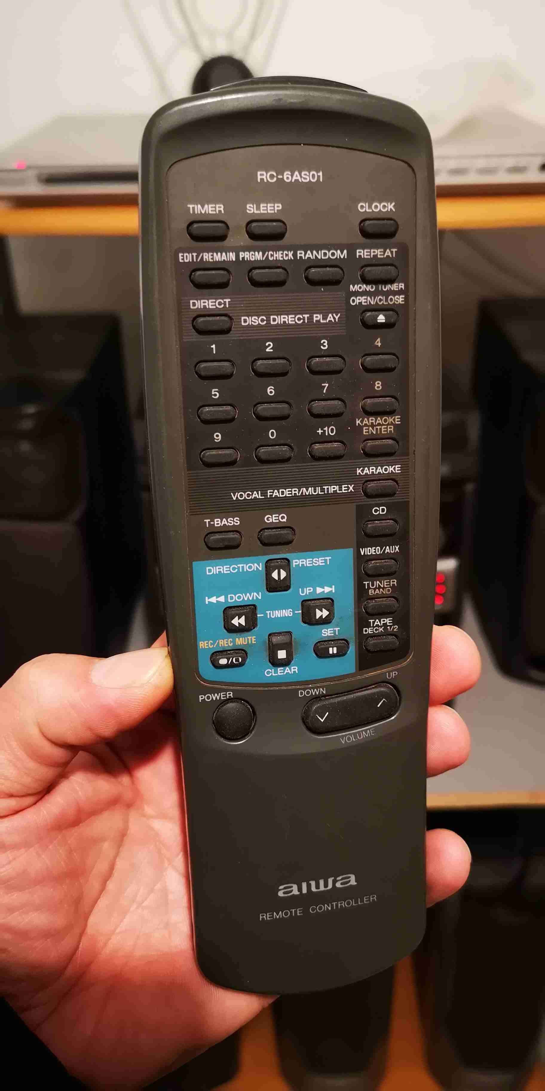 Control remoto Aiwa audio - miniatura 4