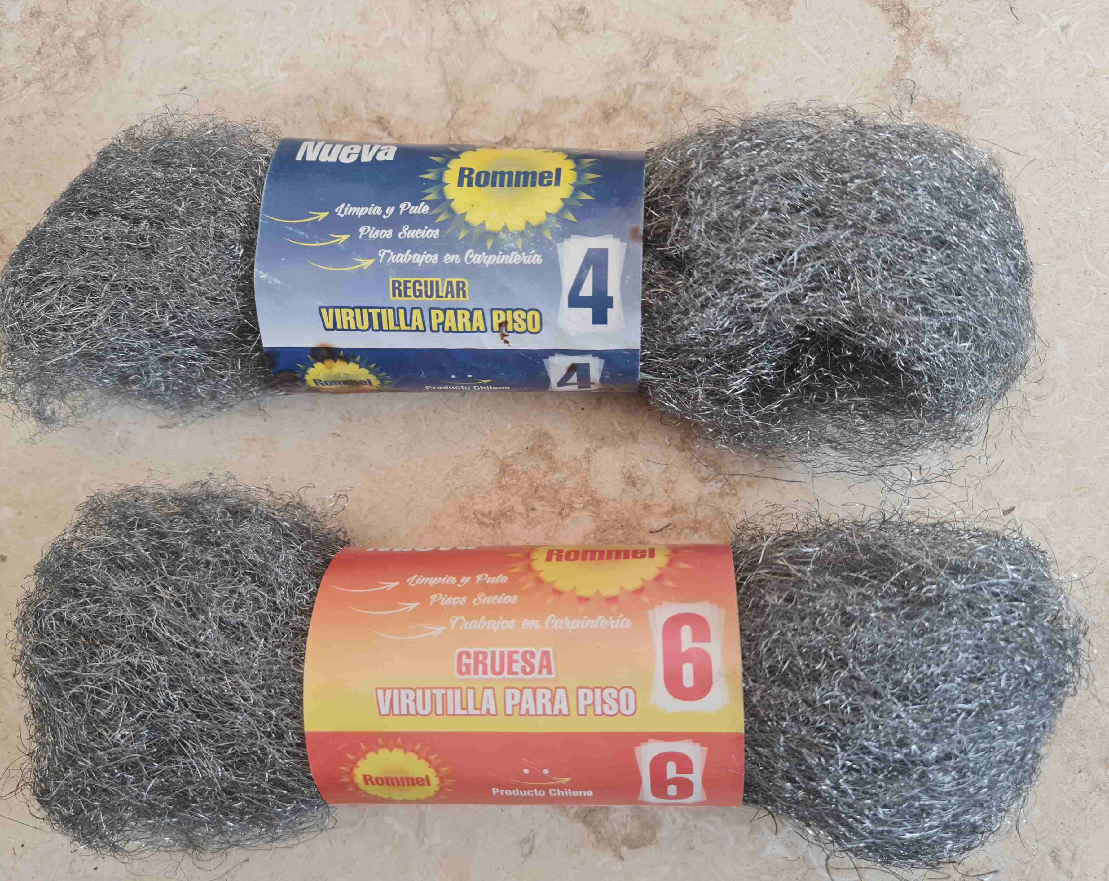 Virutilla para piso Rommel