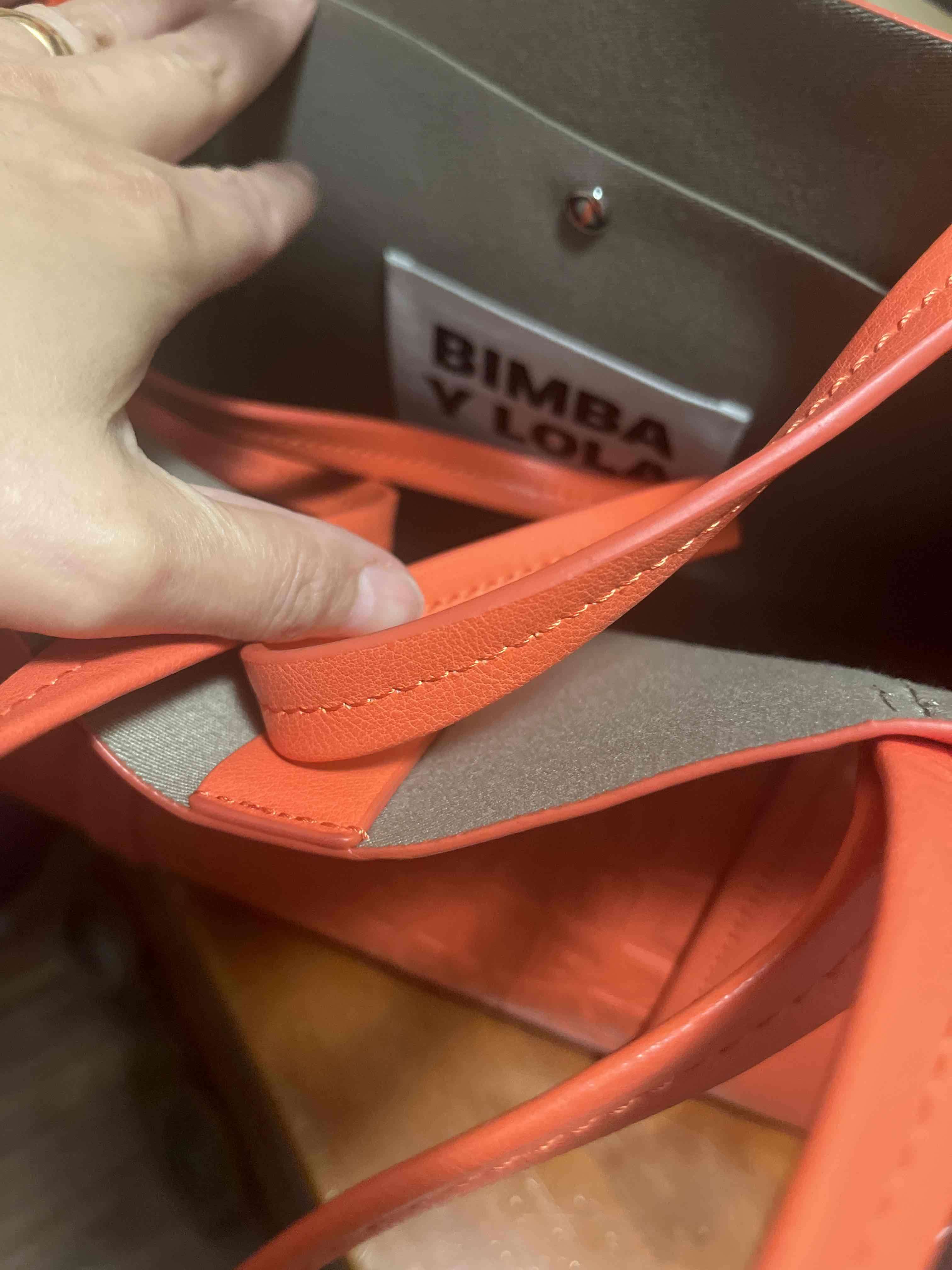 Bolso naranjo con relieve - miniatura 2