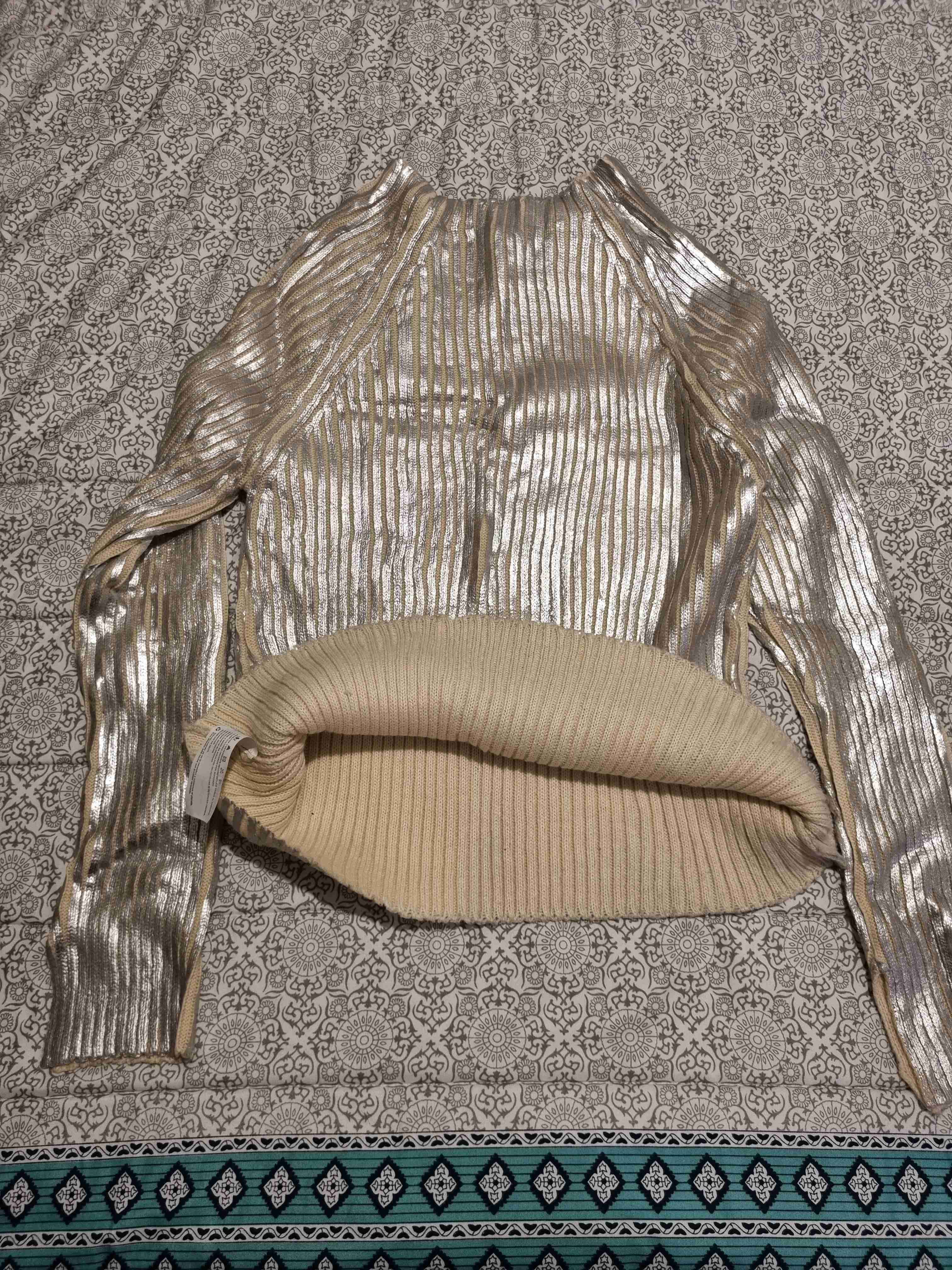 Chaleco de manga larga plateado - miniatura 4