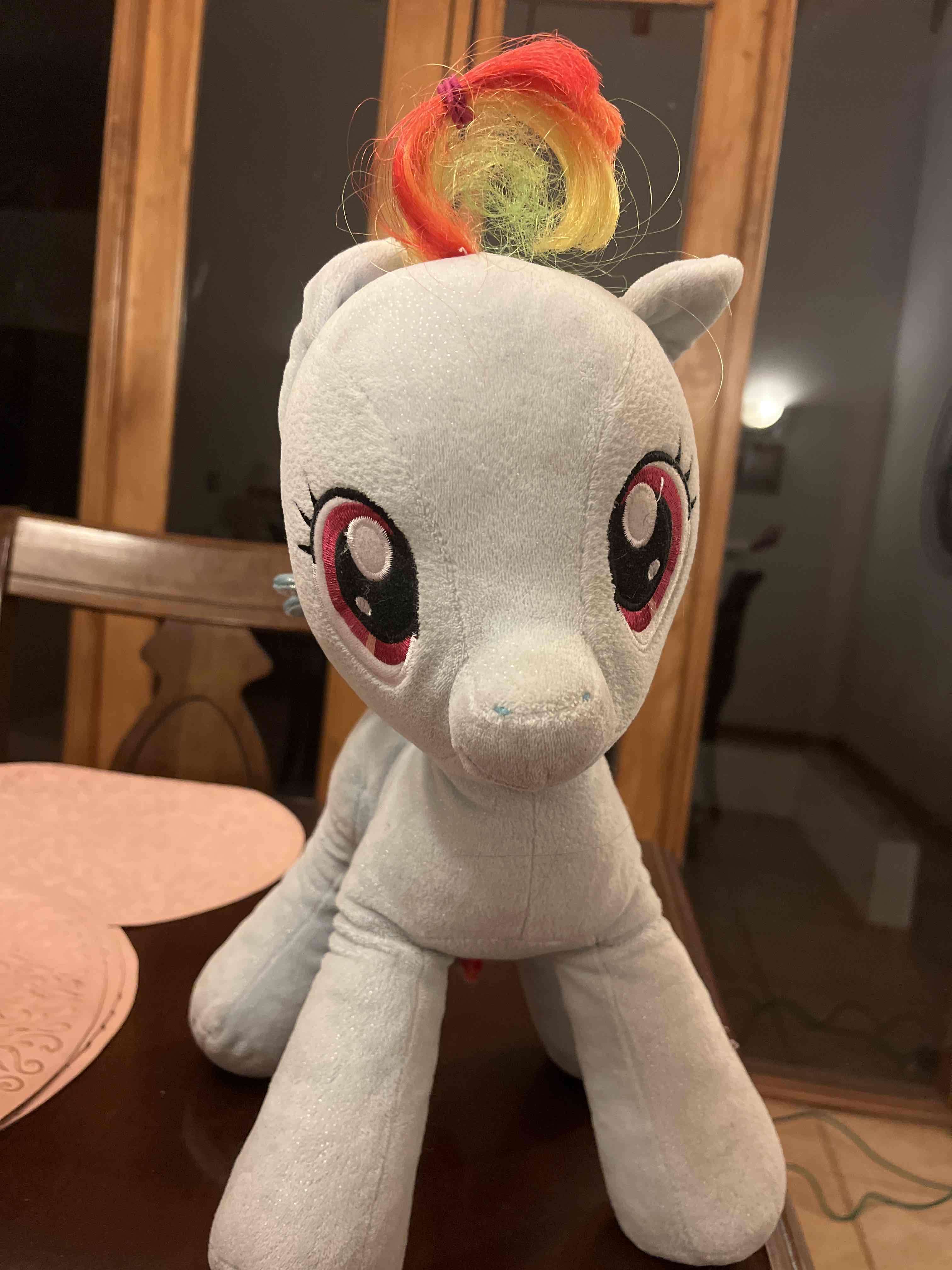 Peluche de unicornio arcoíris - miniatura 2