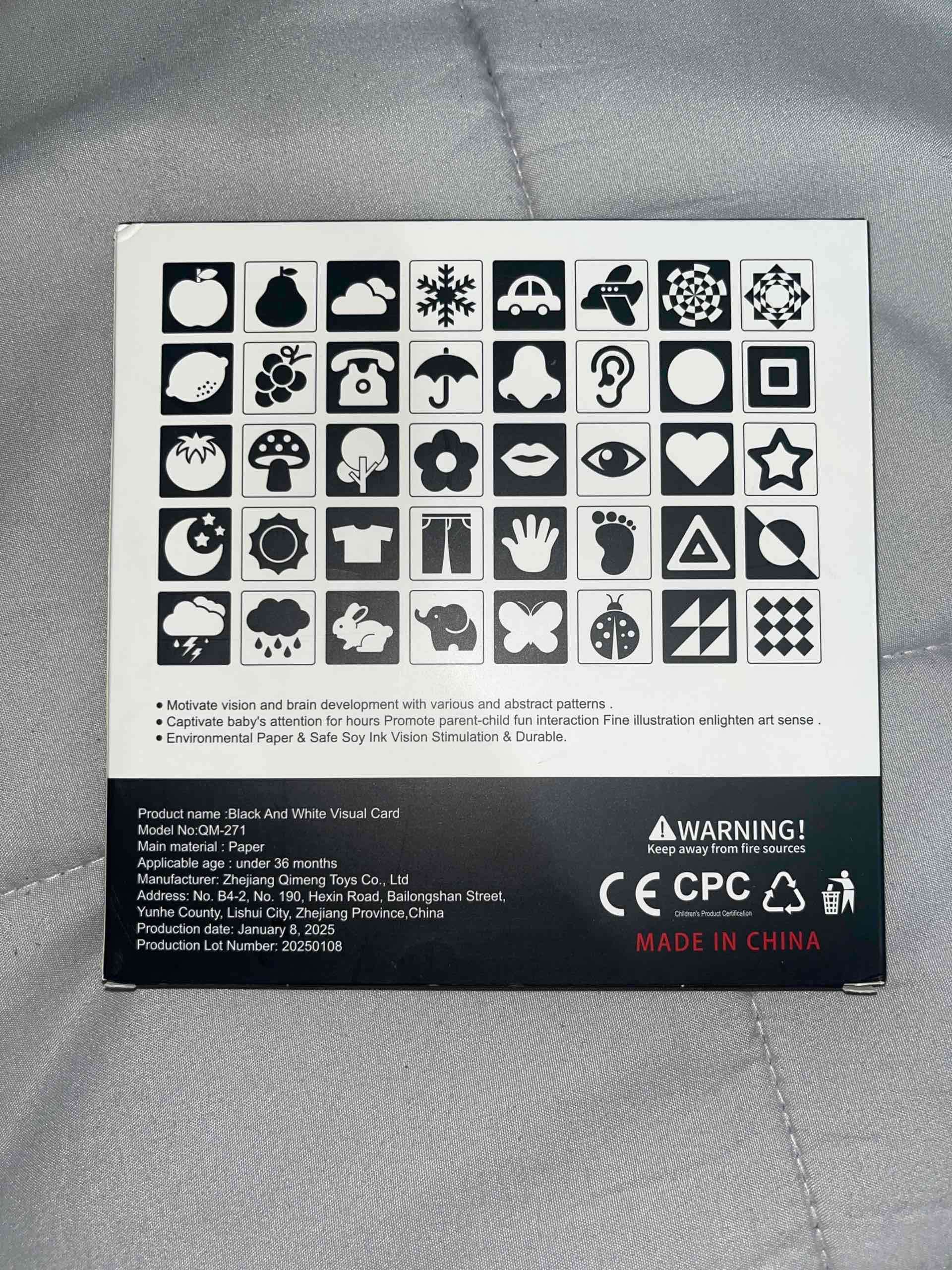 Tarjetas visuales para bebé 0-3 meses - miniatura 2