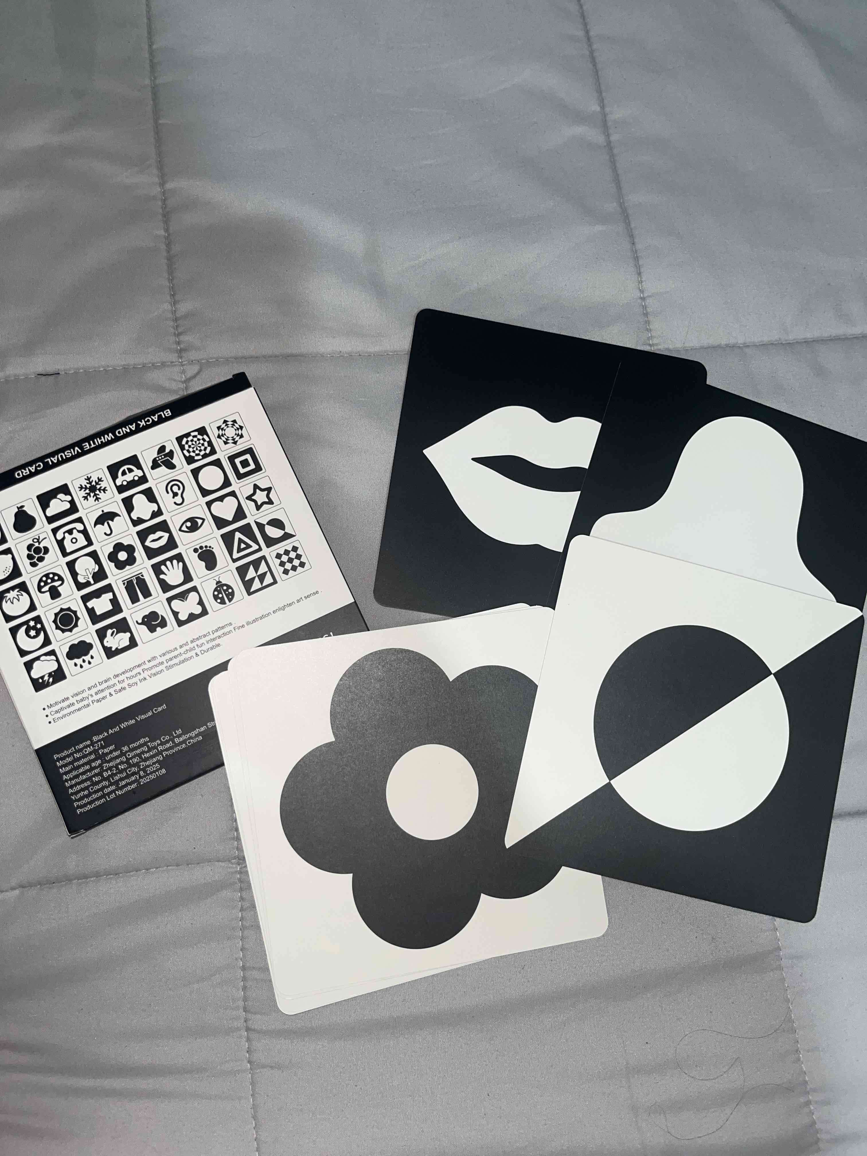 Tarjetas visuales para bebé 0-3 meses - miniatura 3