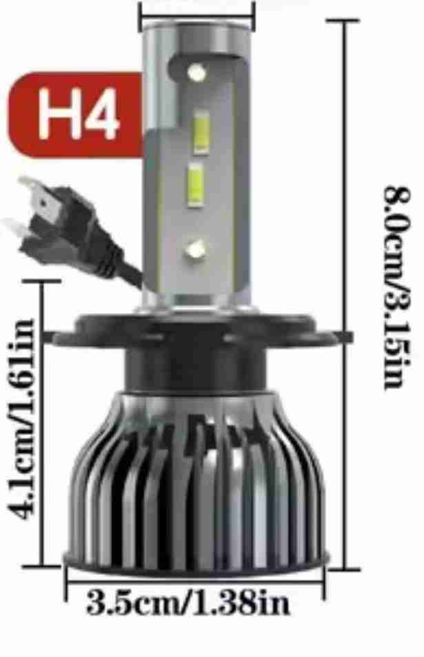 Luces LED H4 25000K - miniatura 2