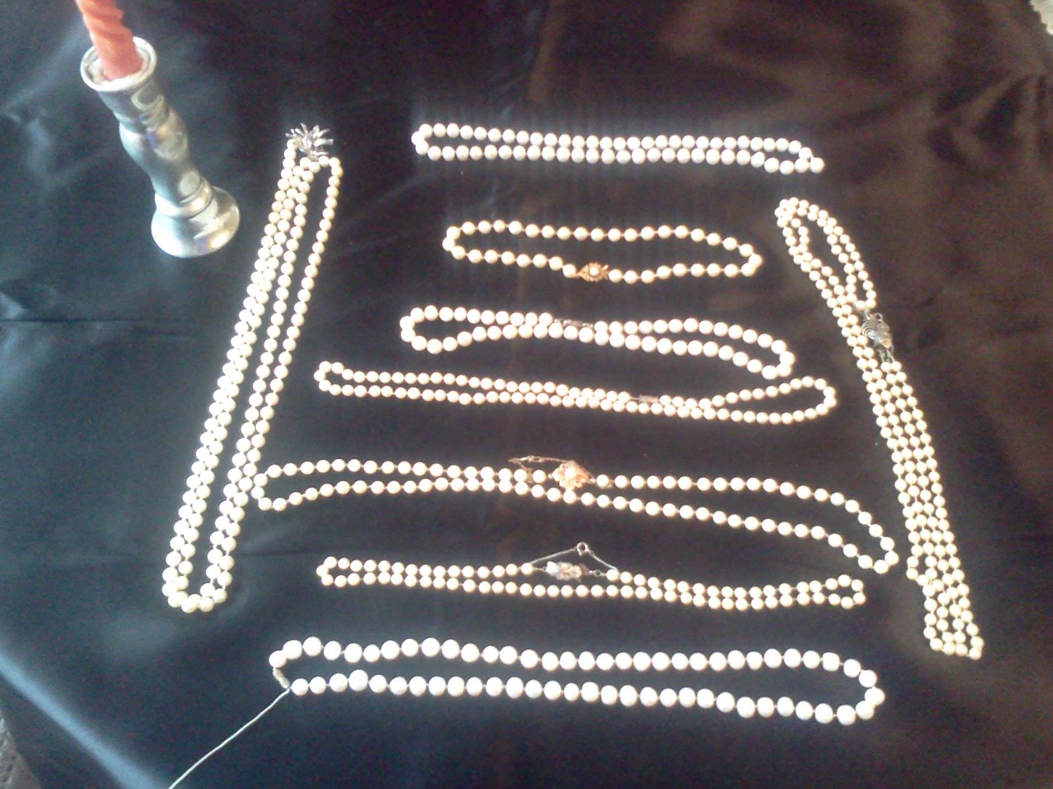 Collares de perlas elegantes - miniatura 2