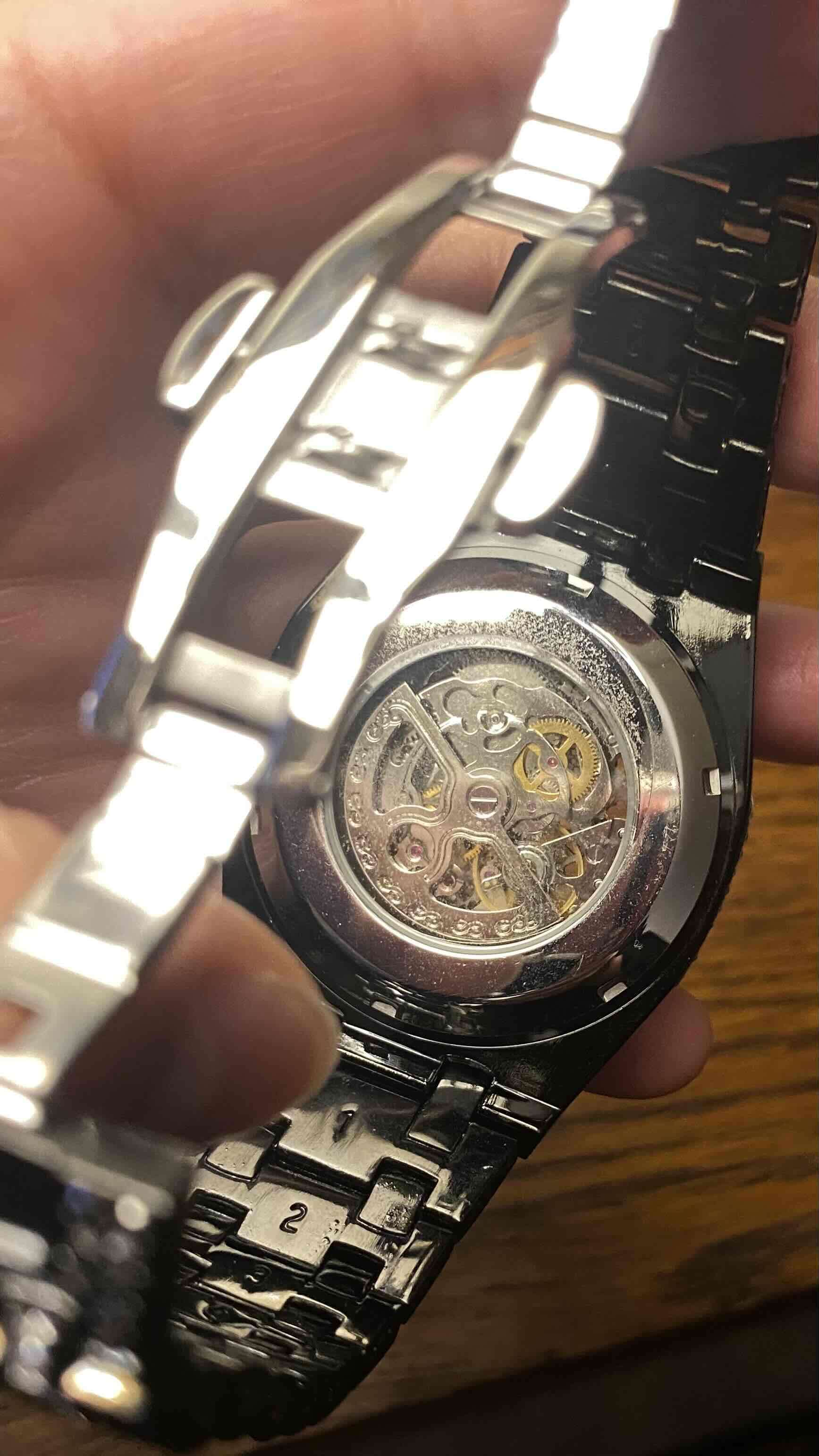 Reloj automático con cristales - miniatura 3