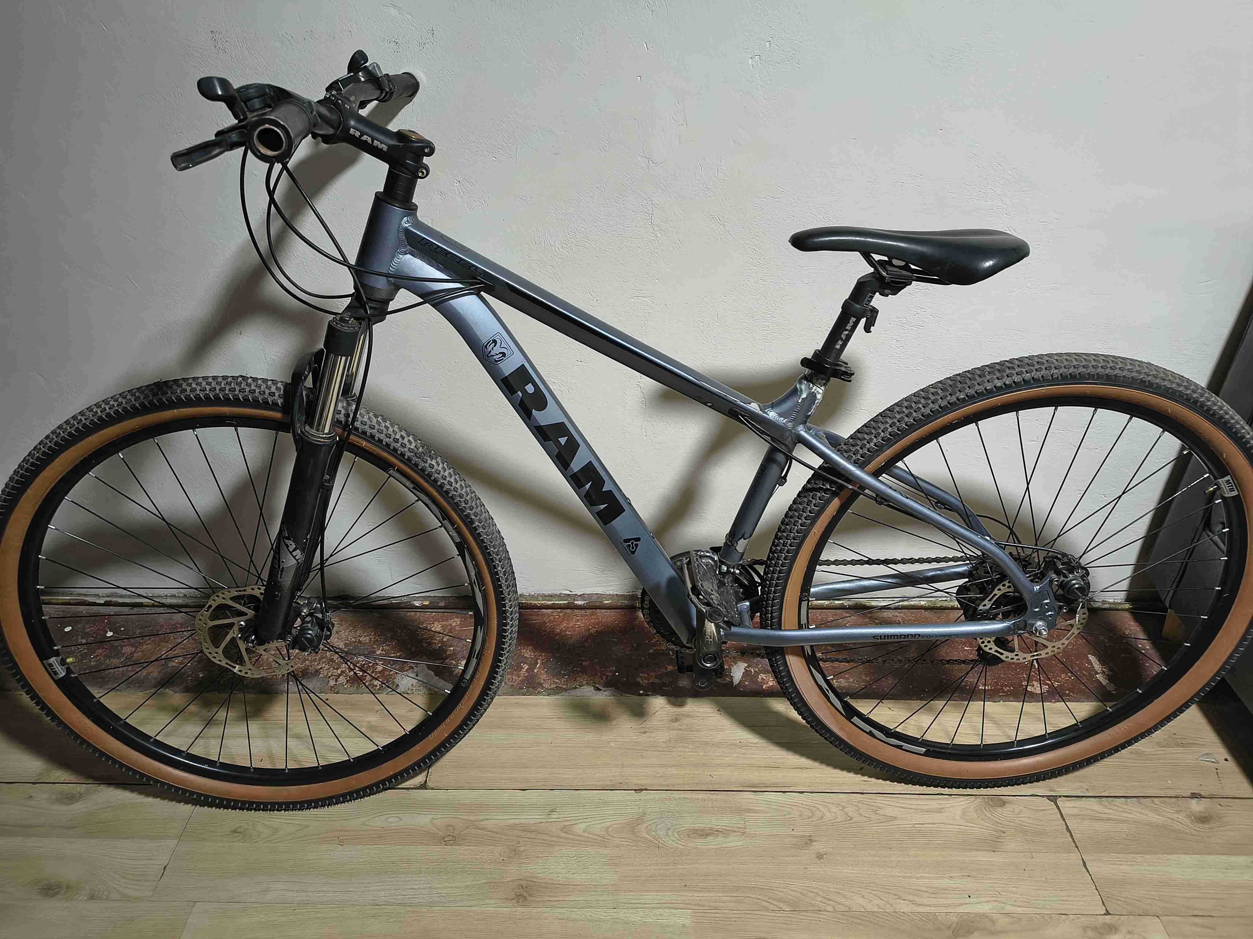 Bicicleta de montaña RAM gris - miniatura 1
