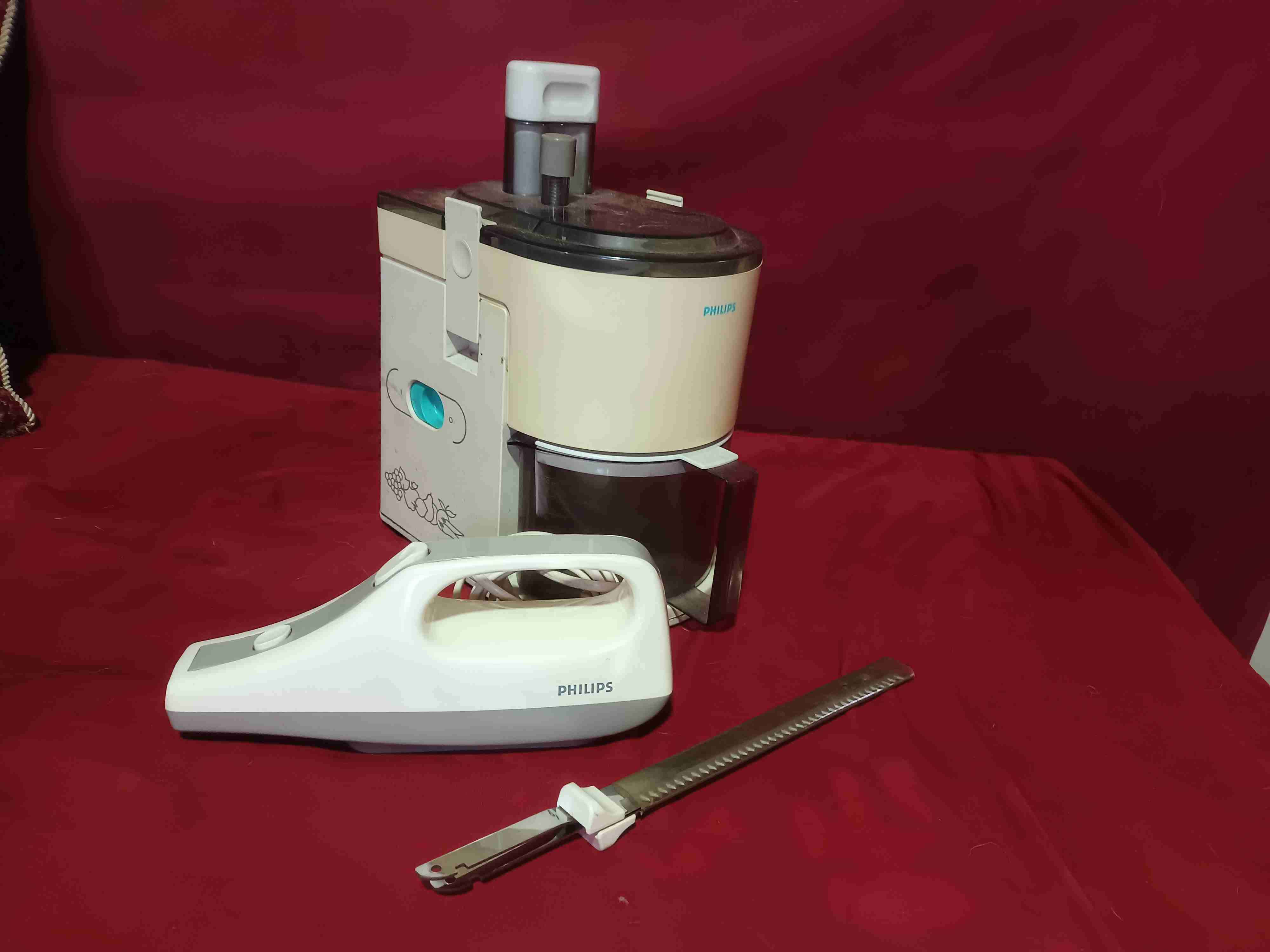 Saca jugos y cuchillo eléctrico  Philips VINTAGE - miniatura 1