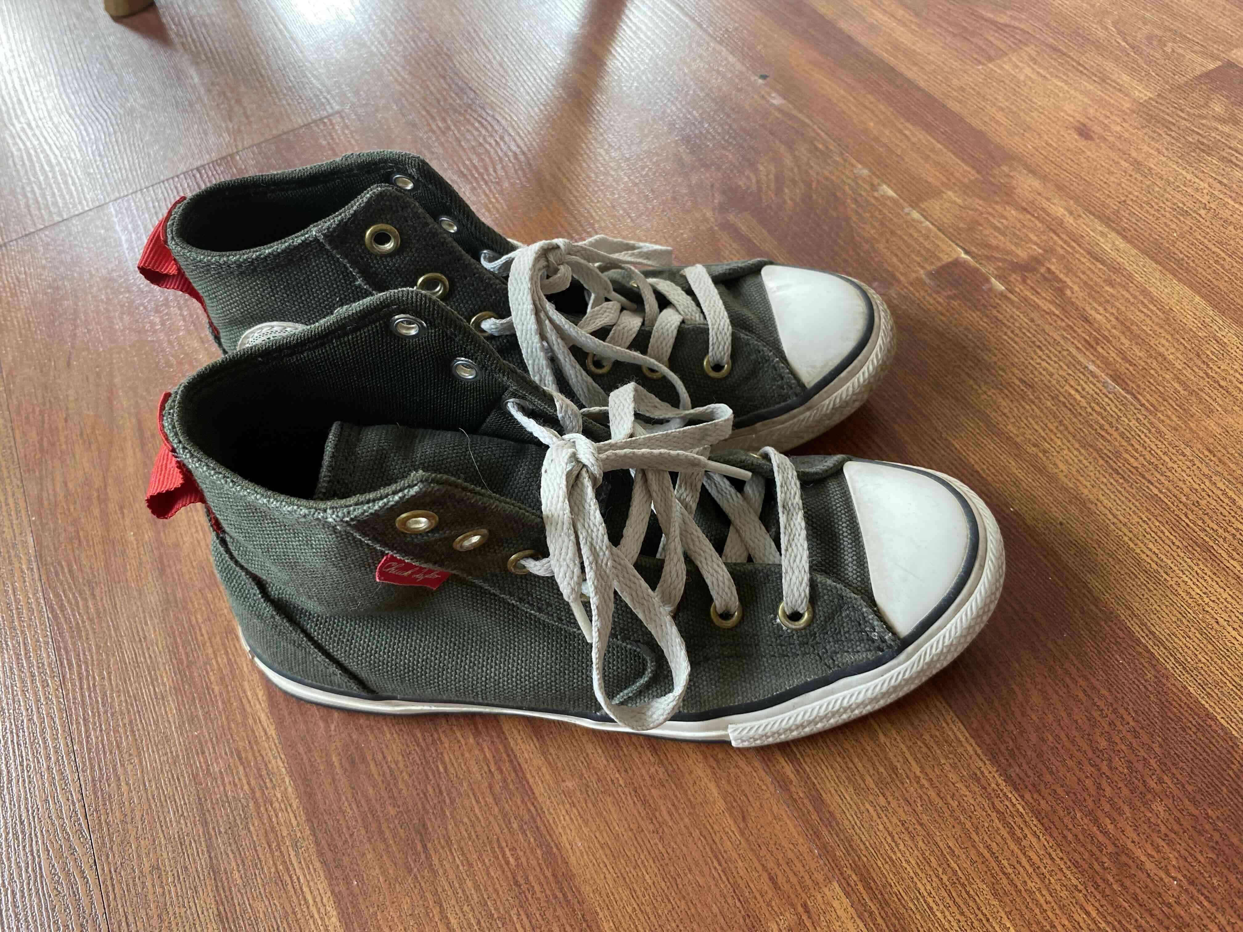 Zapatillas Converse All Star verdes (talla 35) - miniatura 3