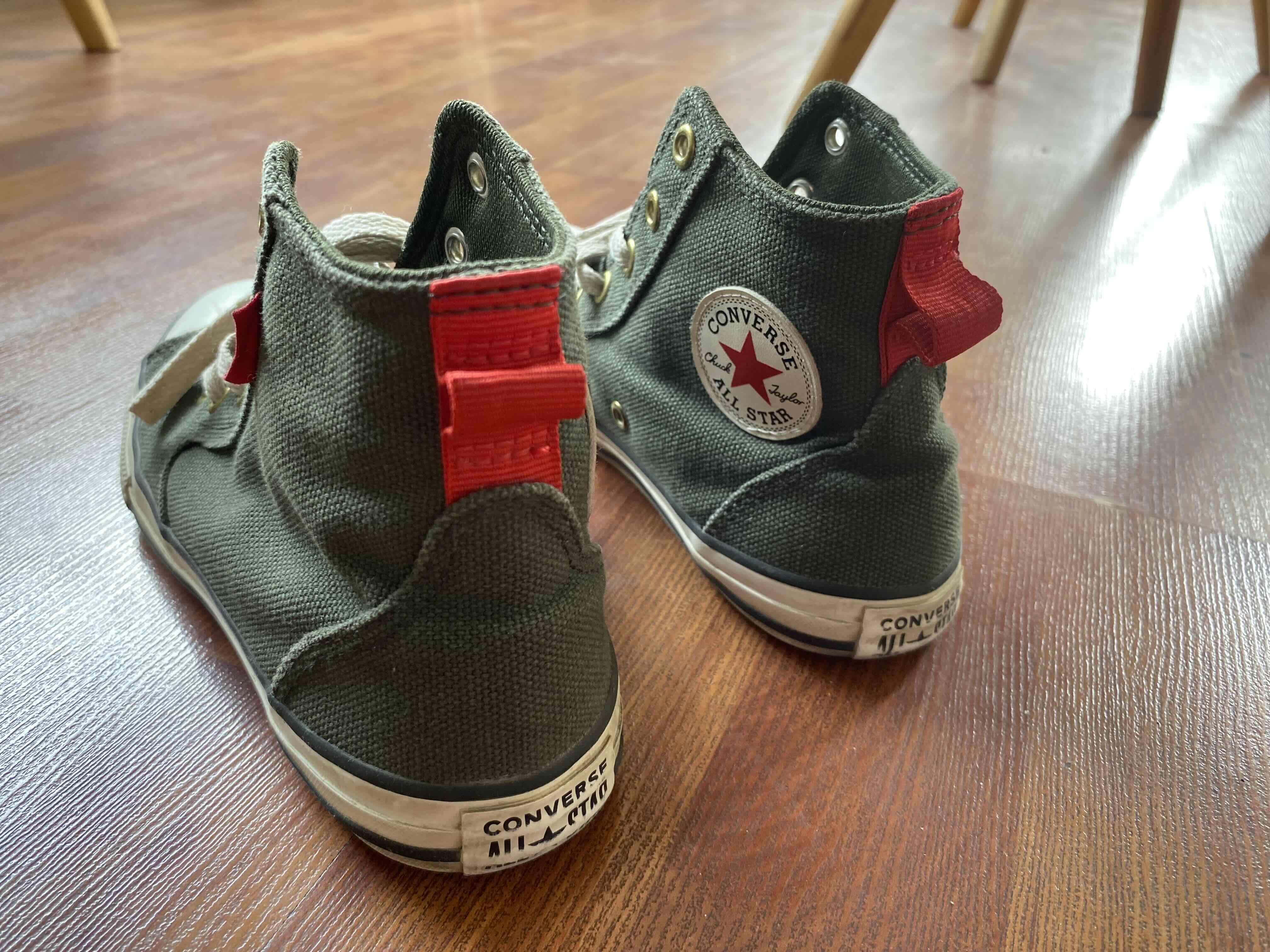 Zapatillas Converse All Star verdes (talla 35) - miniatura 4