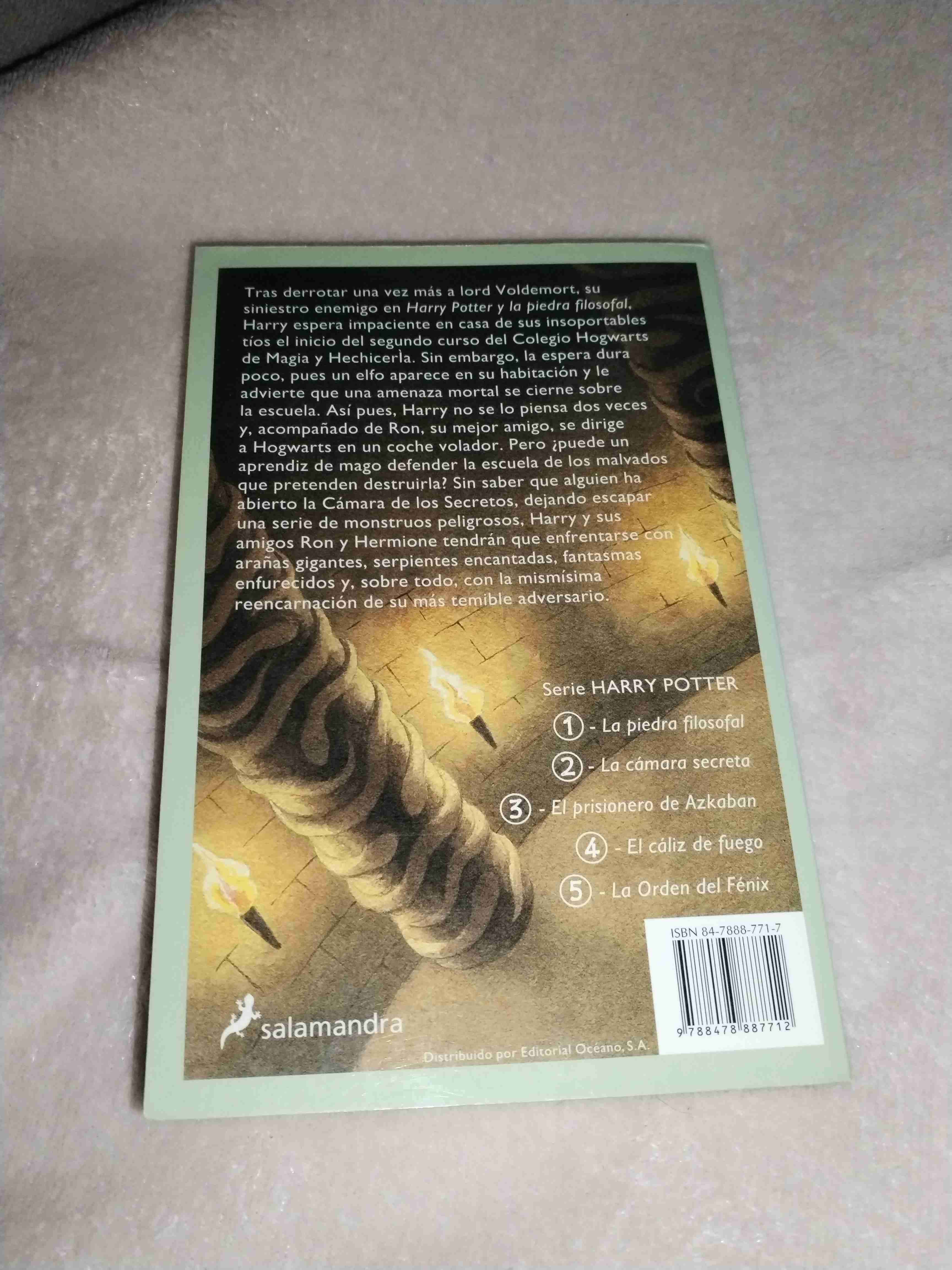 Libro Harry Potter y la Cámara Secreta - miniatura 2