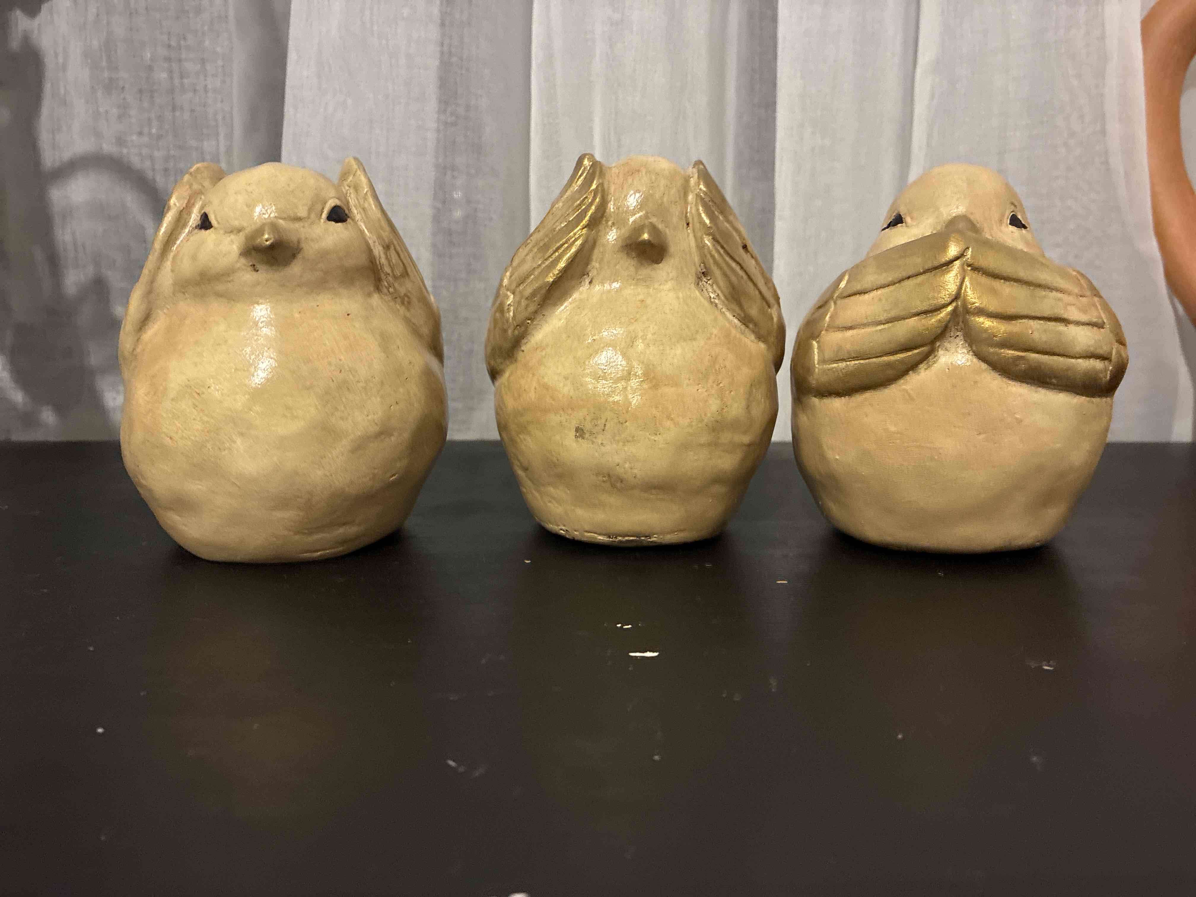 Figura decorativa de pájaros - miniatura 1