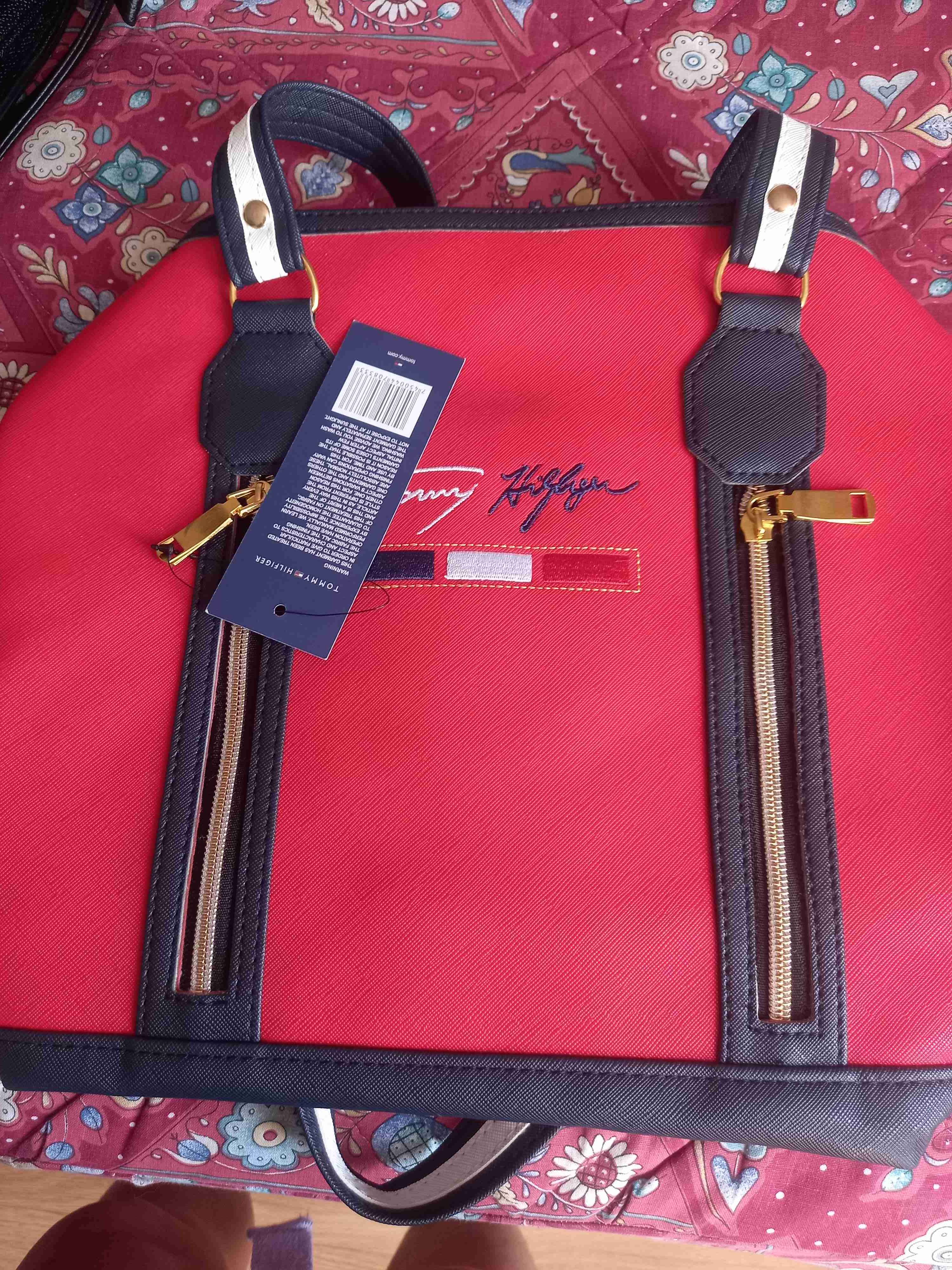 Bolso rojo Tommy Hilfiger - miniatura 2