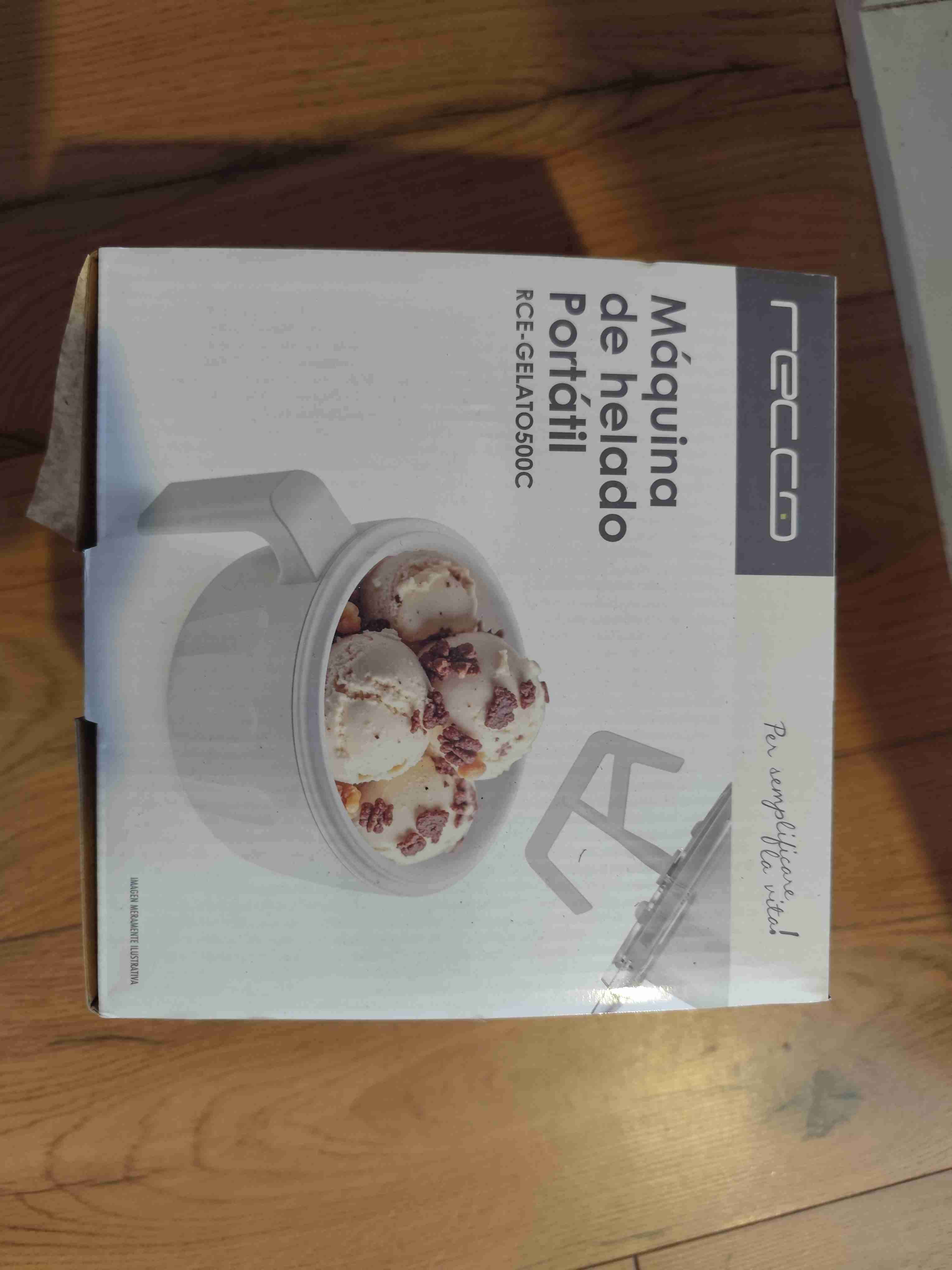 Máquina de helado portátil Recco