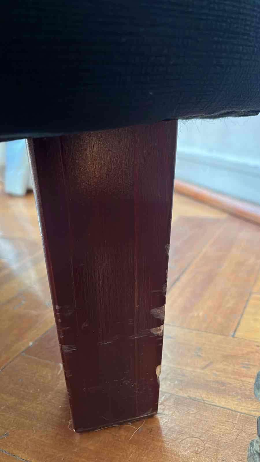 Sillón individual negro - miniatura 4