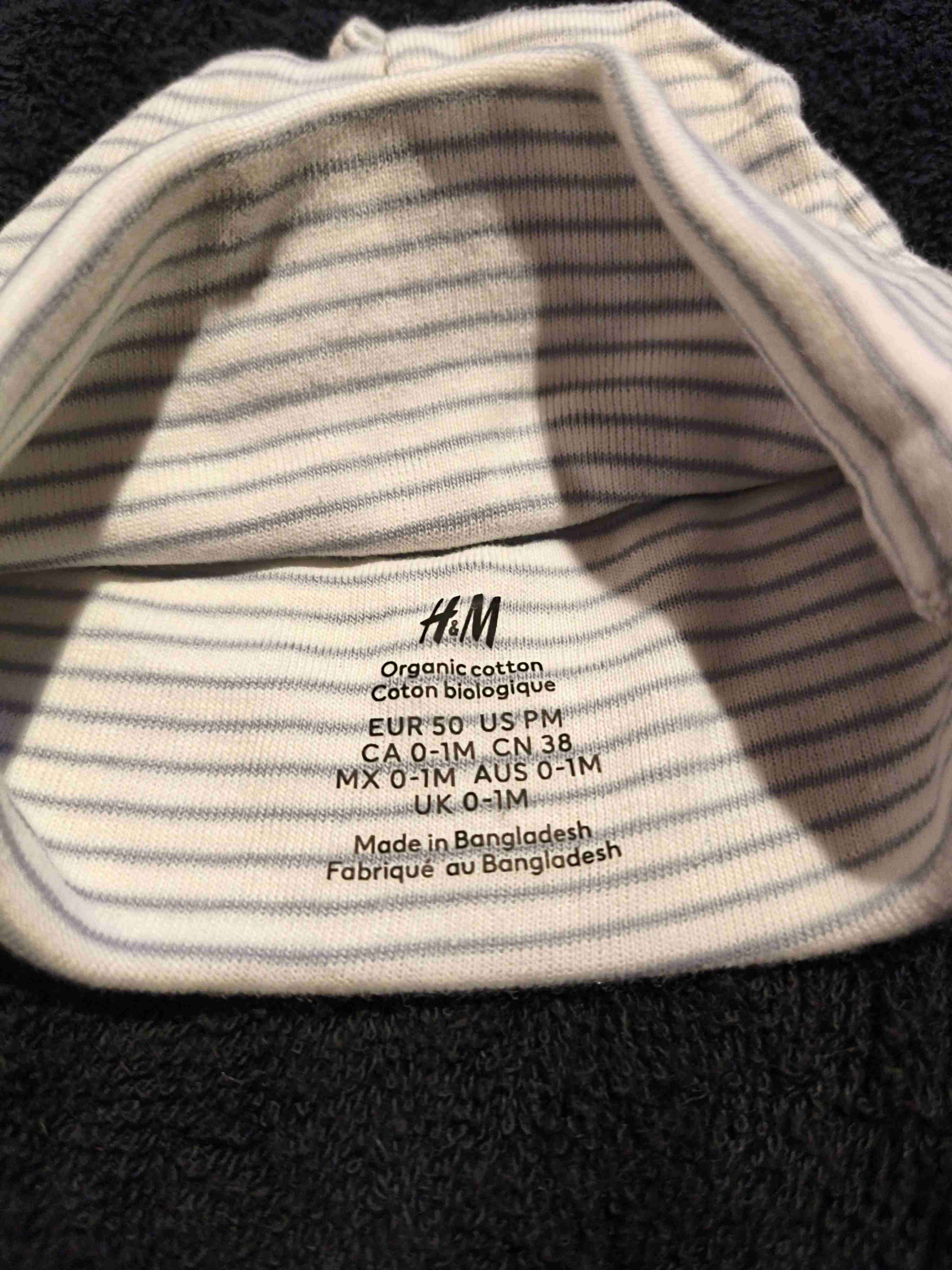 Conjunto de bebé rayado - miniatura 5