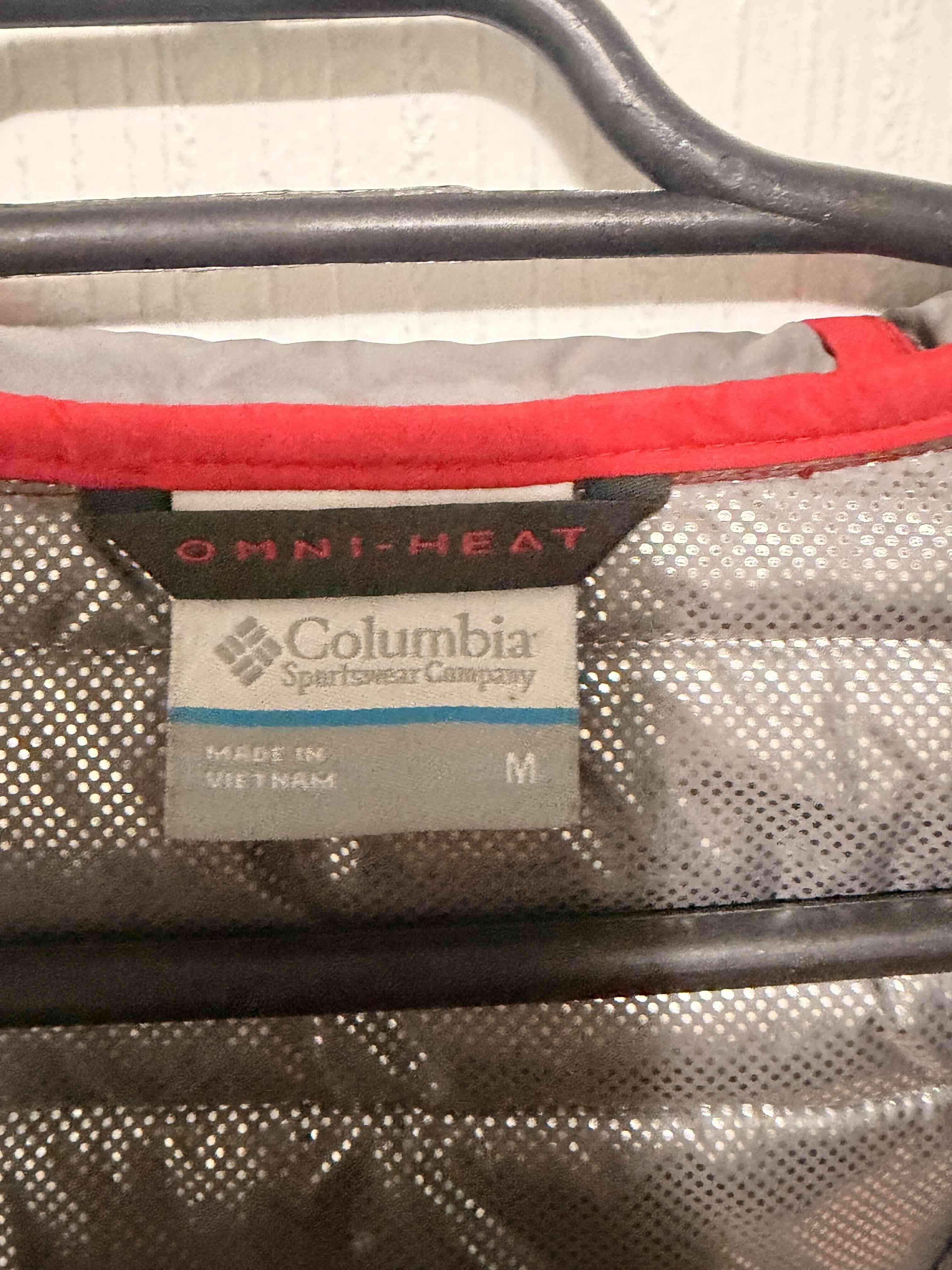 Chaqueta Columbia roja con capucha - miniatura 4