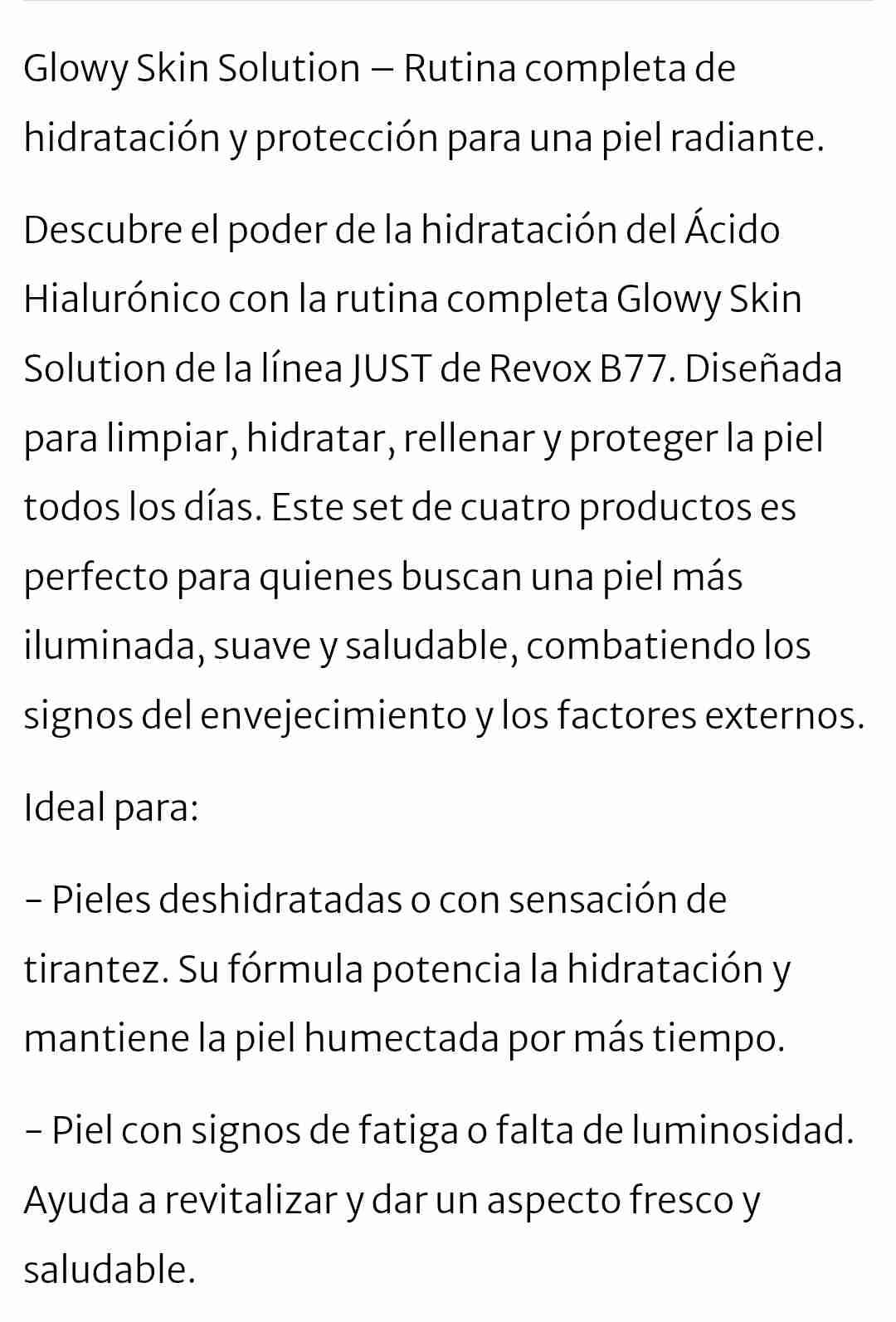 Set cuidado facial Revox B77 - miniatura 2