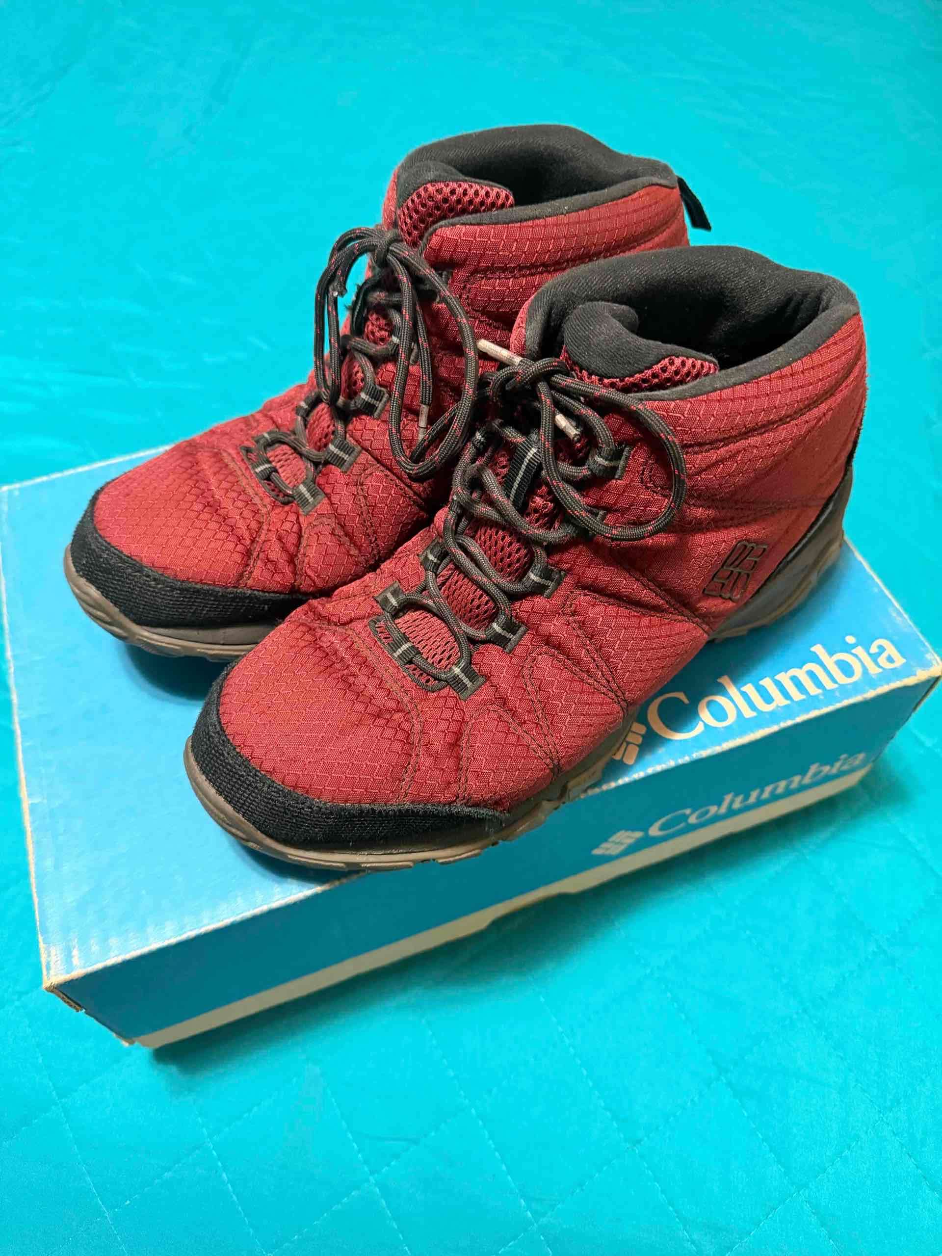 Botin Columbia impermeables rojas - miniatura 1