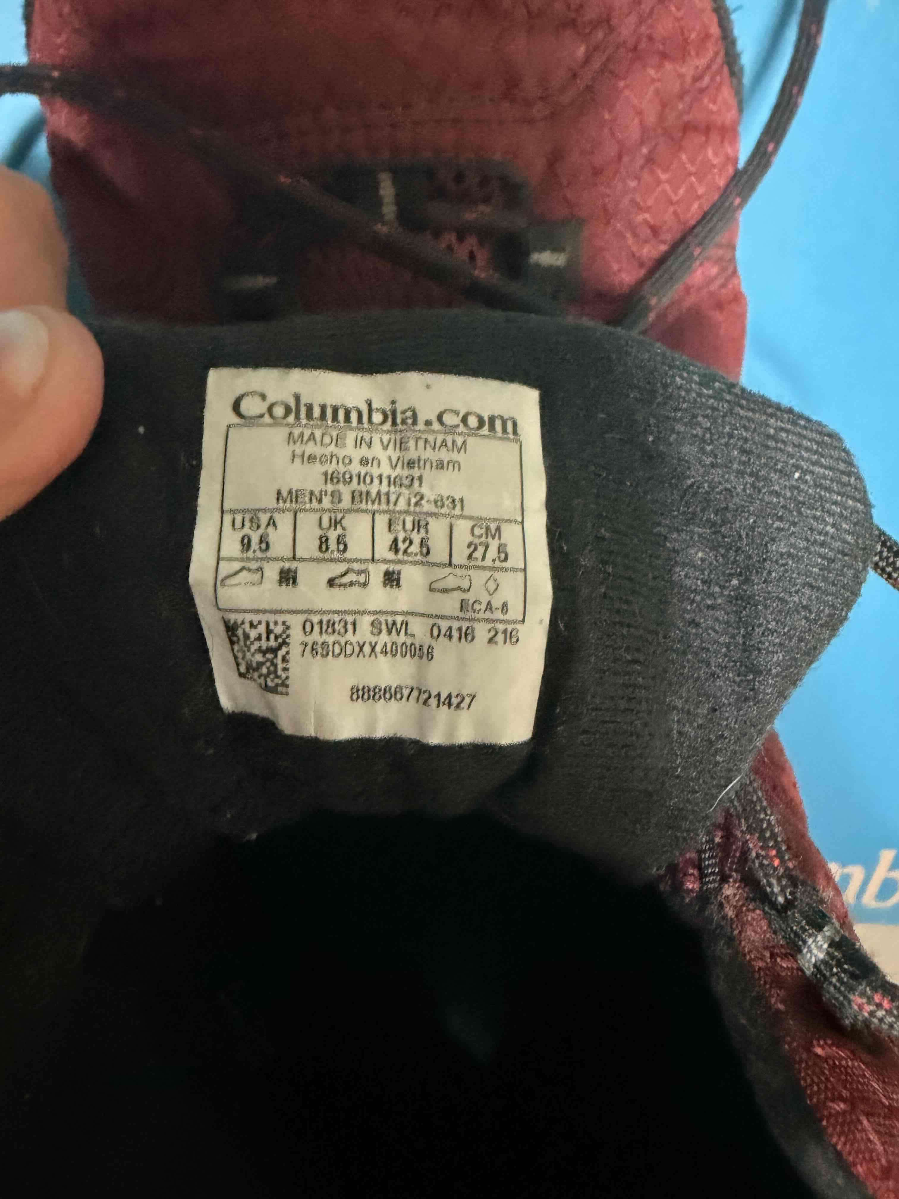 Botin Columbia impermeables rojas - miniatura 3