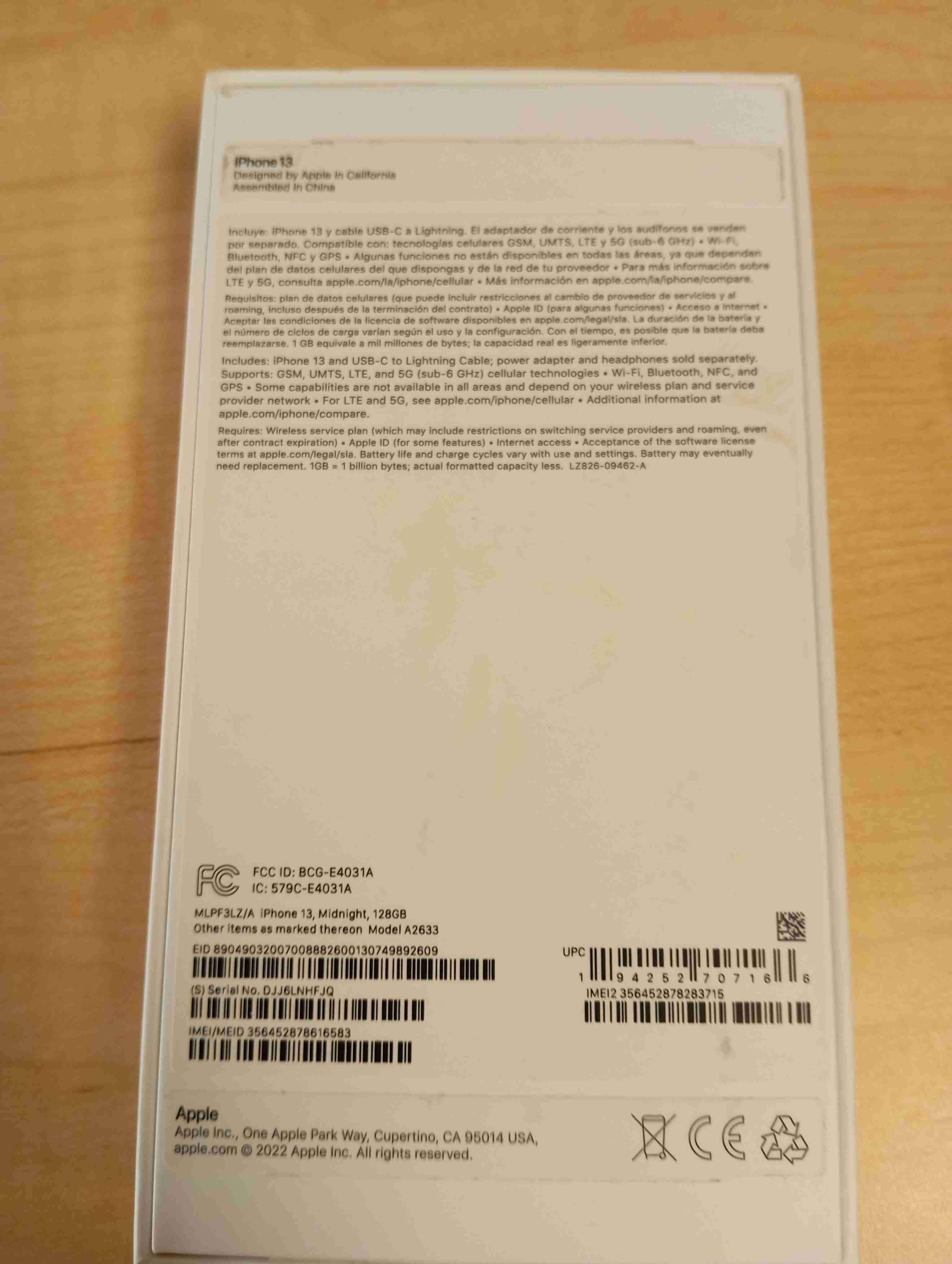 iPhone 13 midnight 128 GB - miniatura 5