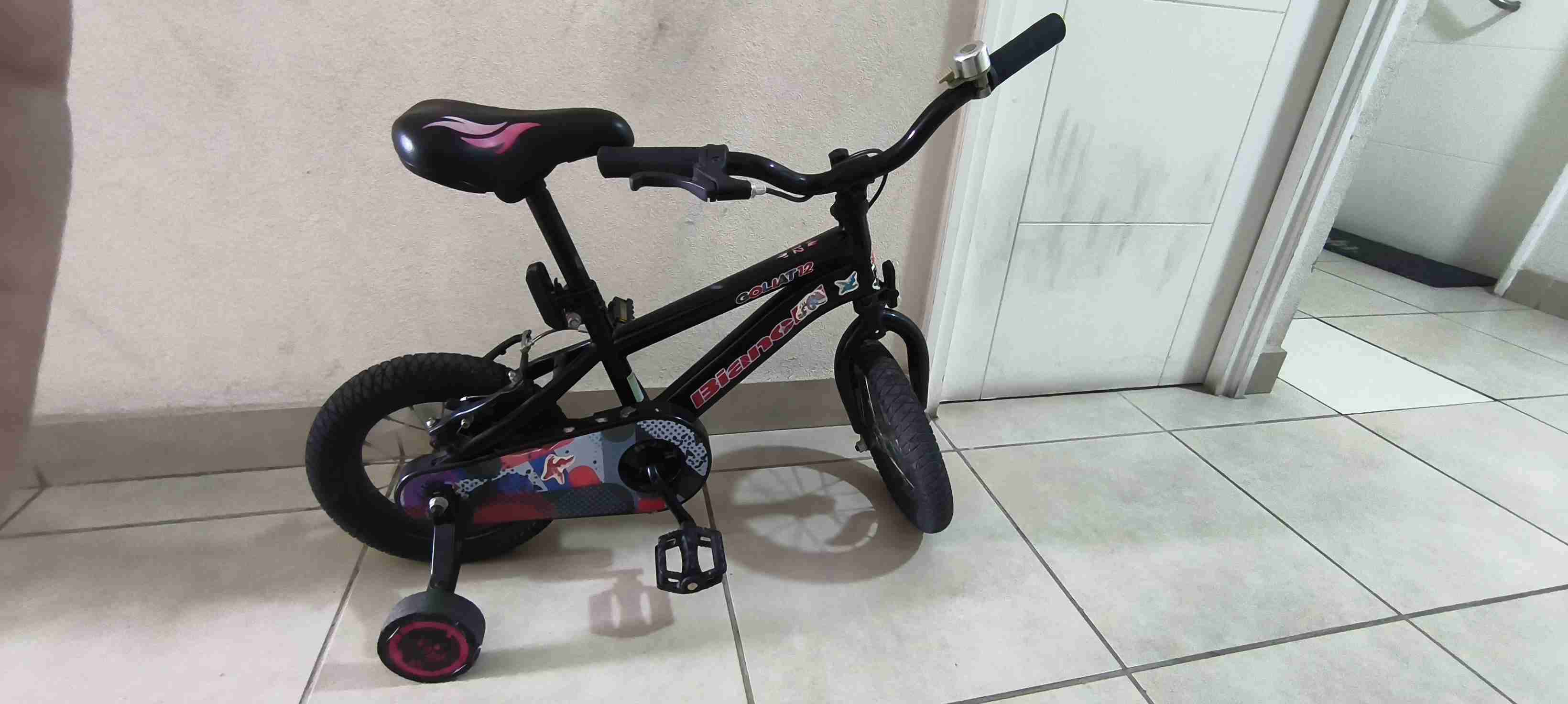Bicicleta infantil Bianchi negra - miniatura 2
