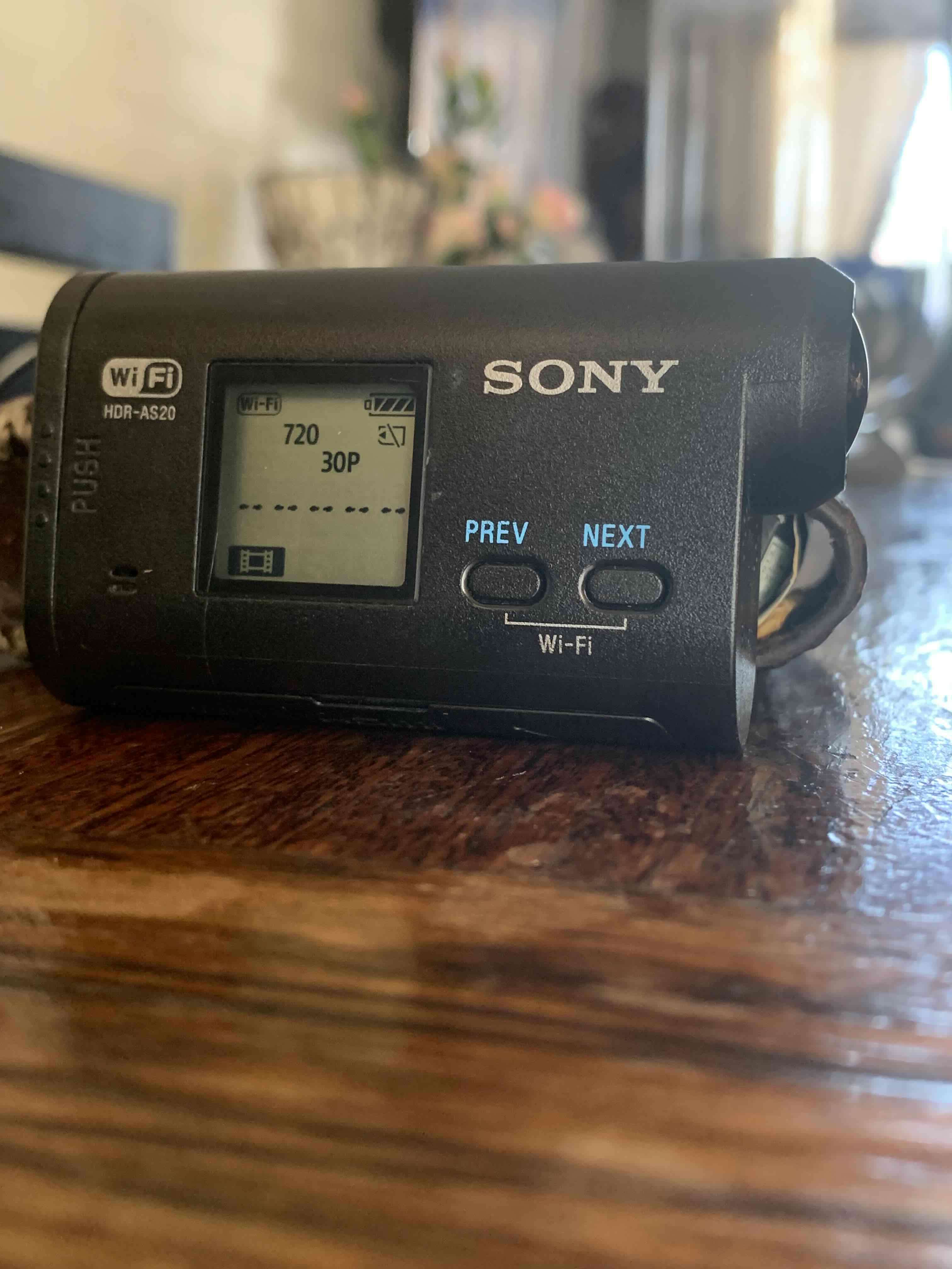 Cámara sony HDR as20 con su cargador - miniatura 5