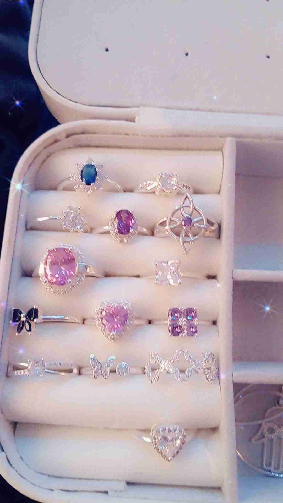 Anillos con piedras brillantes - miniatura 2