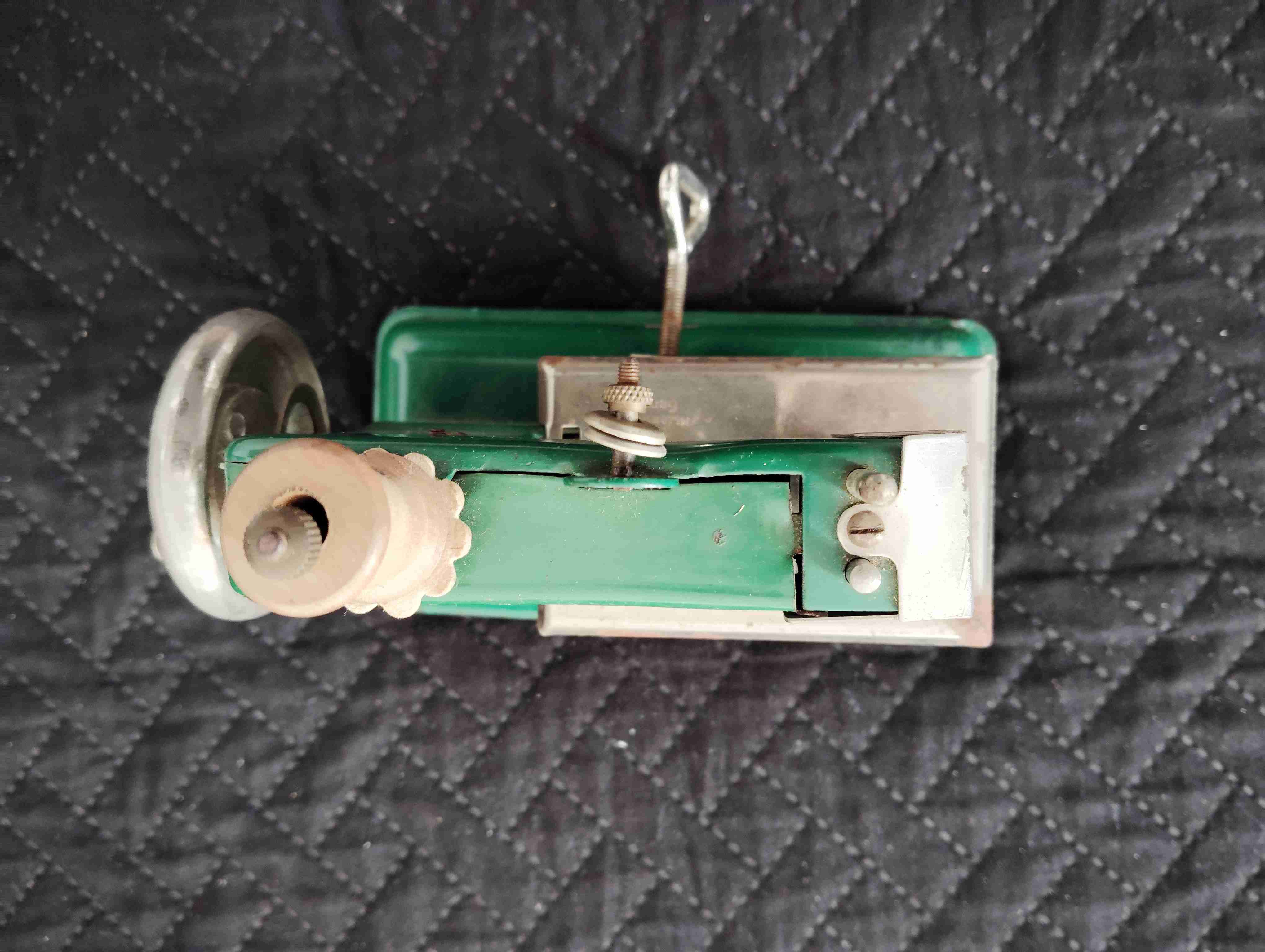 Máquina de coser antigua Casige Juguete Alemán - miniatura 2