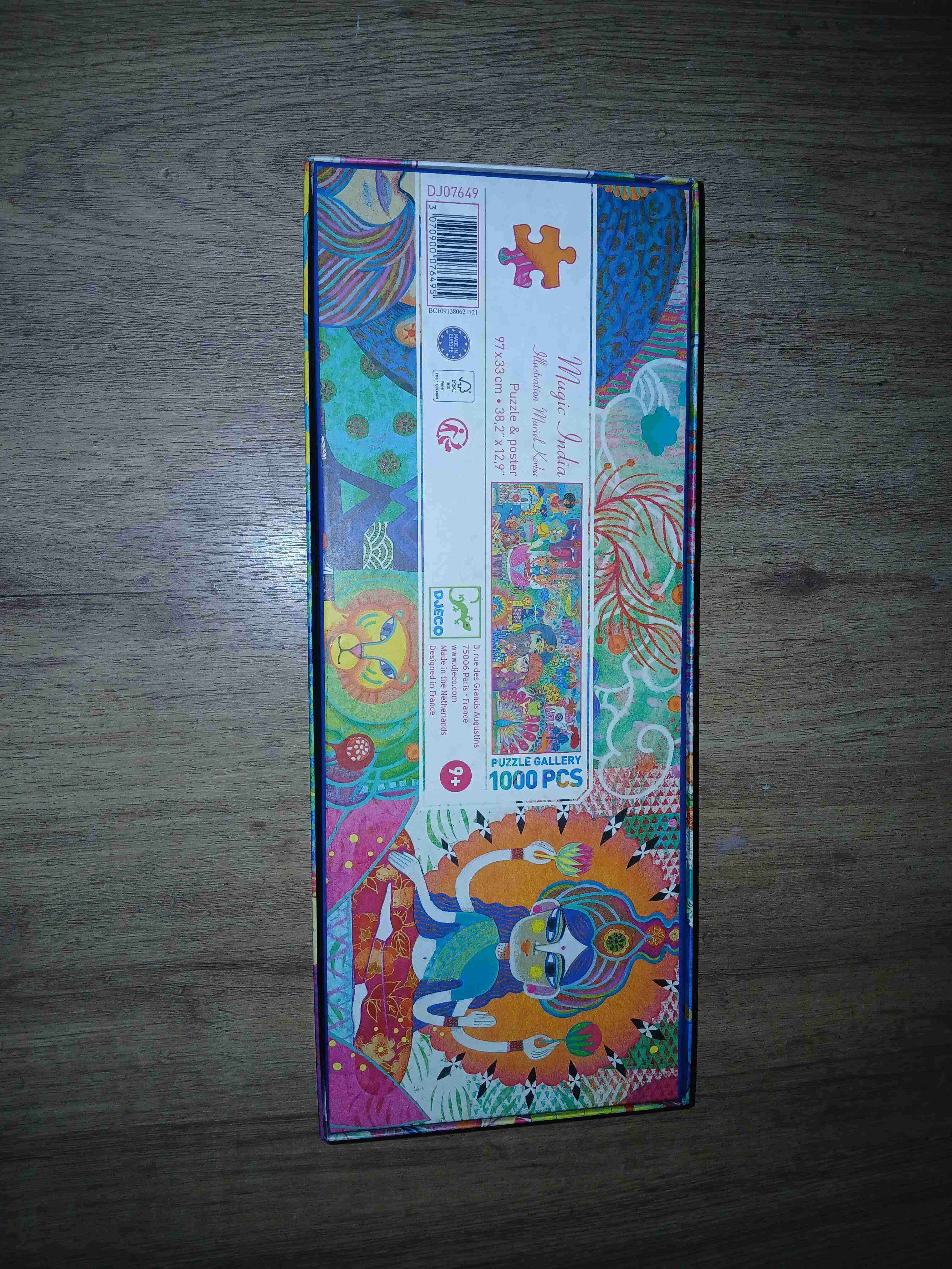 Rompecabezas Djeco 1000 piezas - miniatura 2