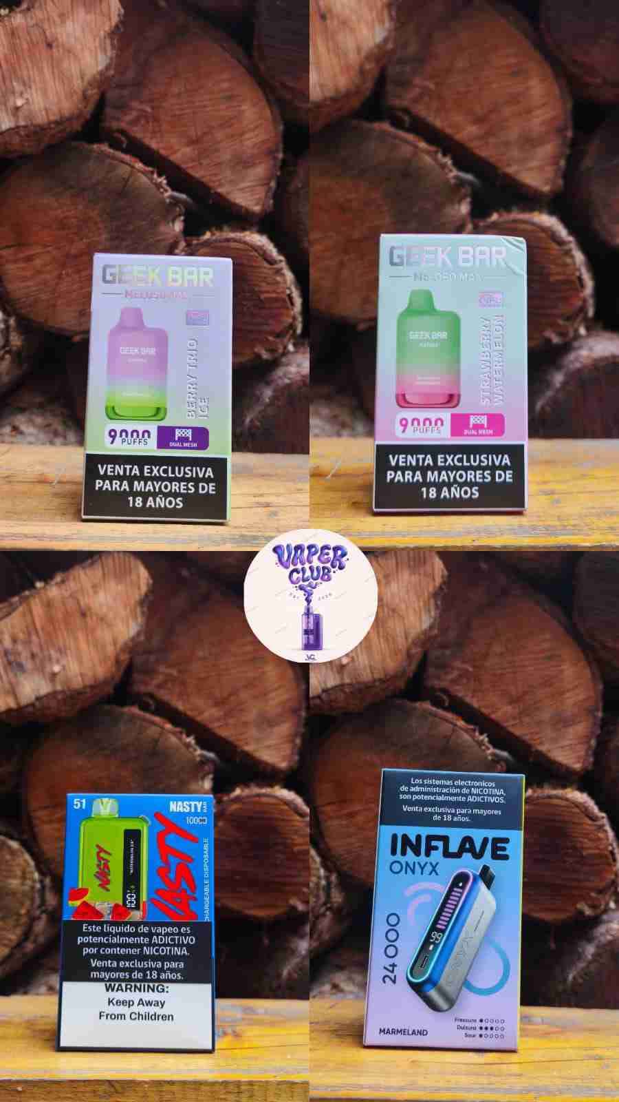 Vaporizador desechable Geek Bar