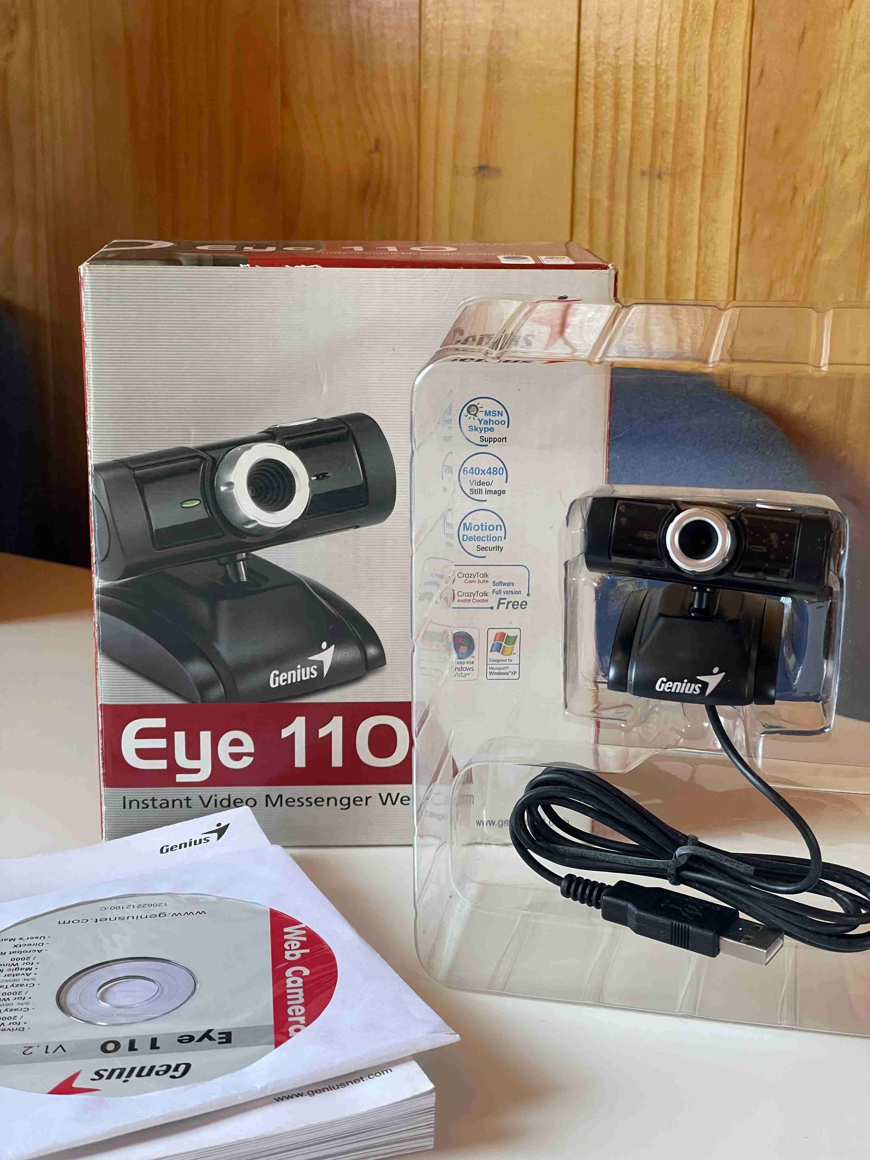 Webcam Genius Eye 110 nueva