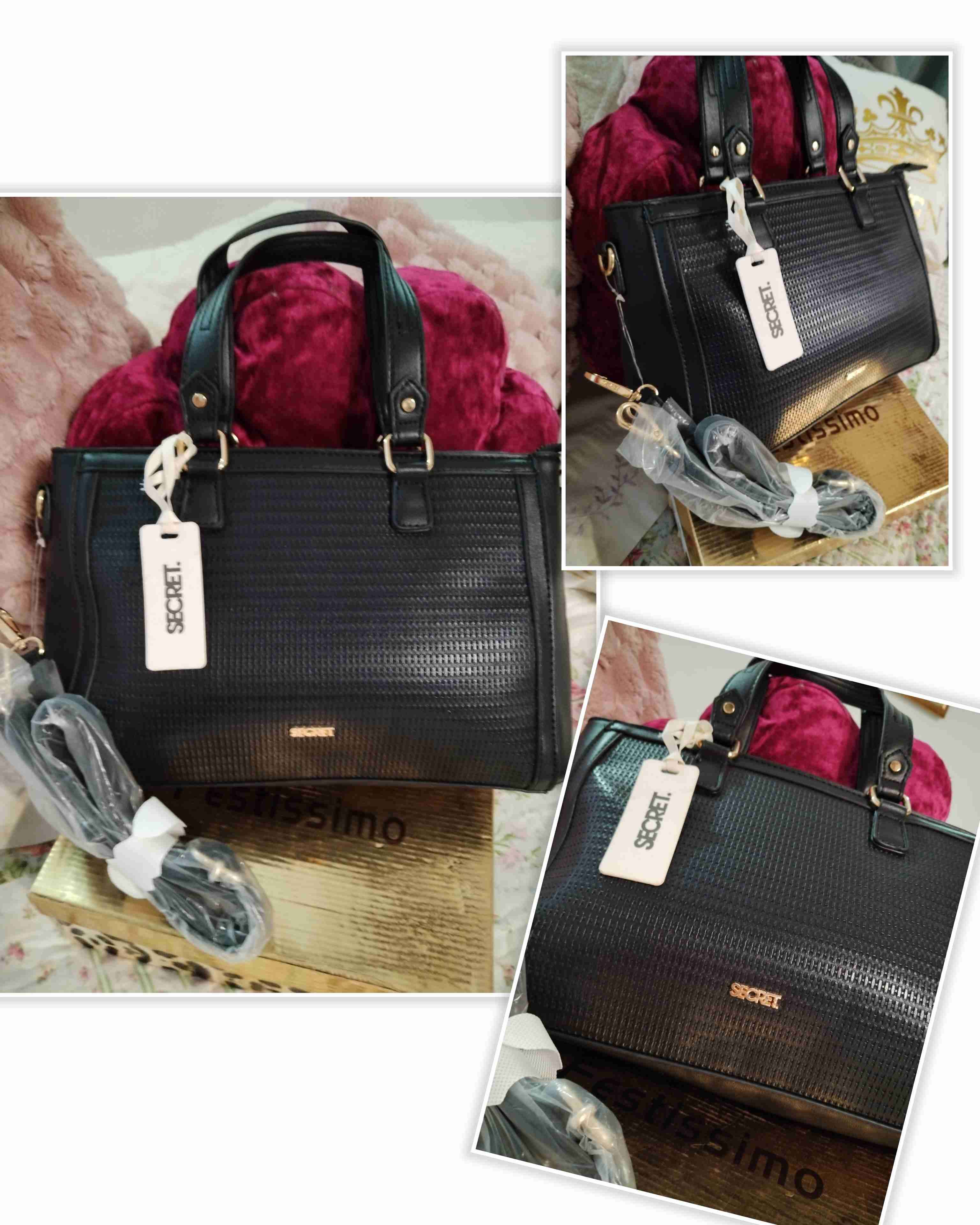 Cartera negra Secret nueva