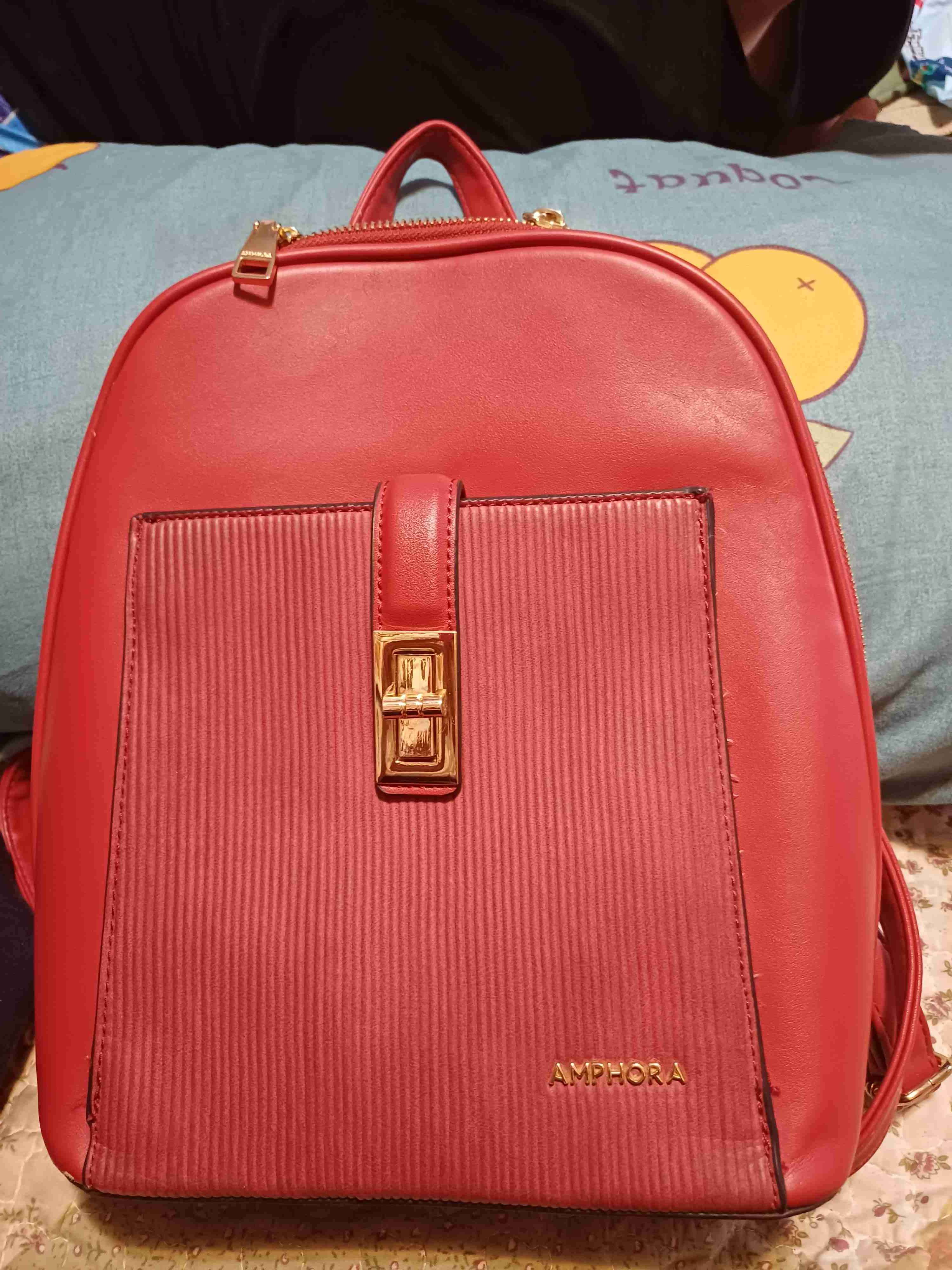 Mochila roja Amphora