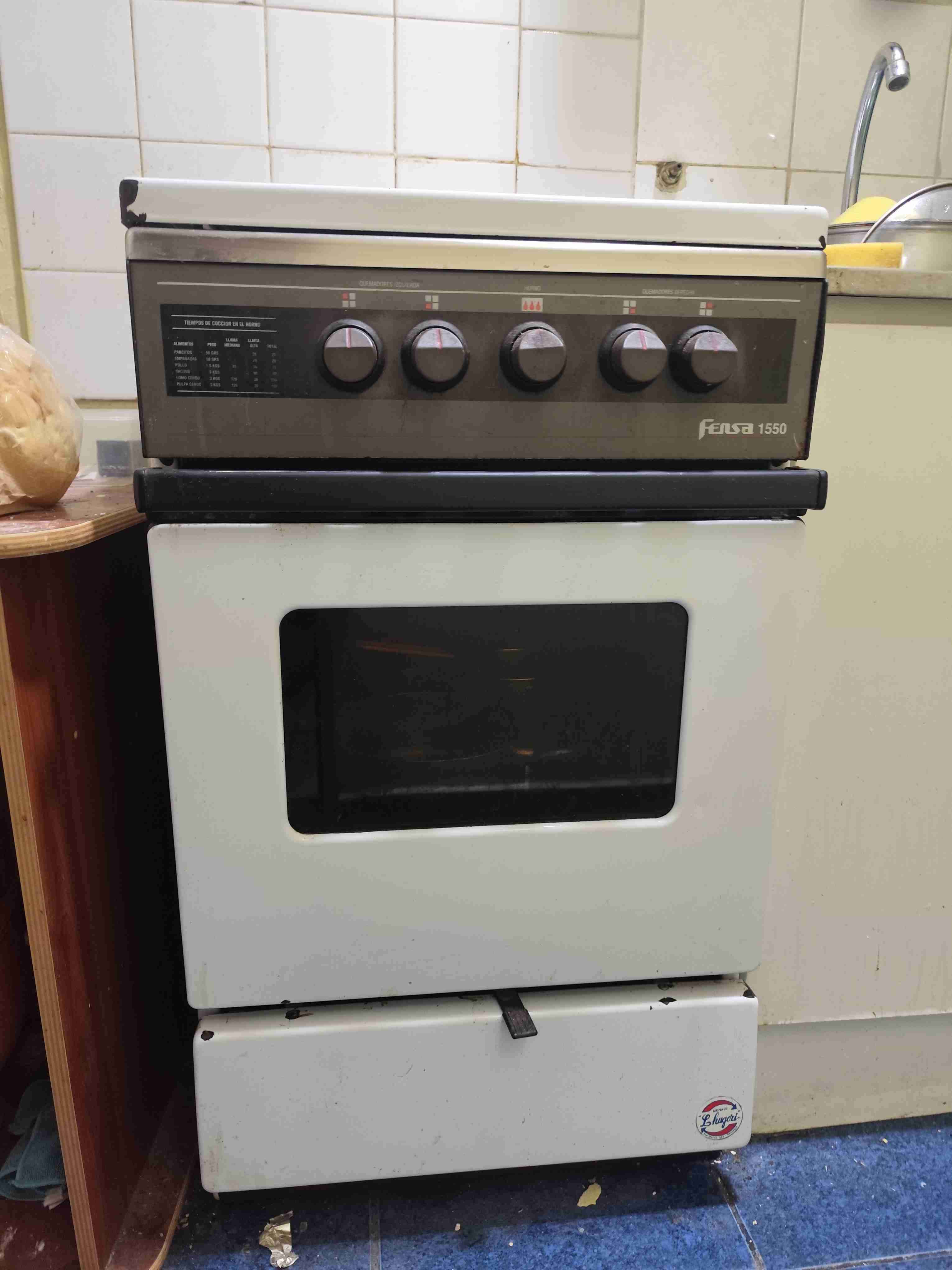 Cocina Fensa 1550 con horno - miniatura 1