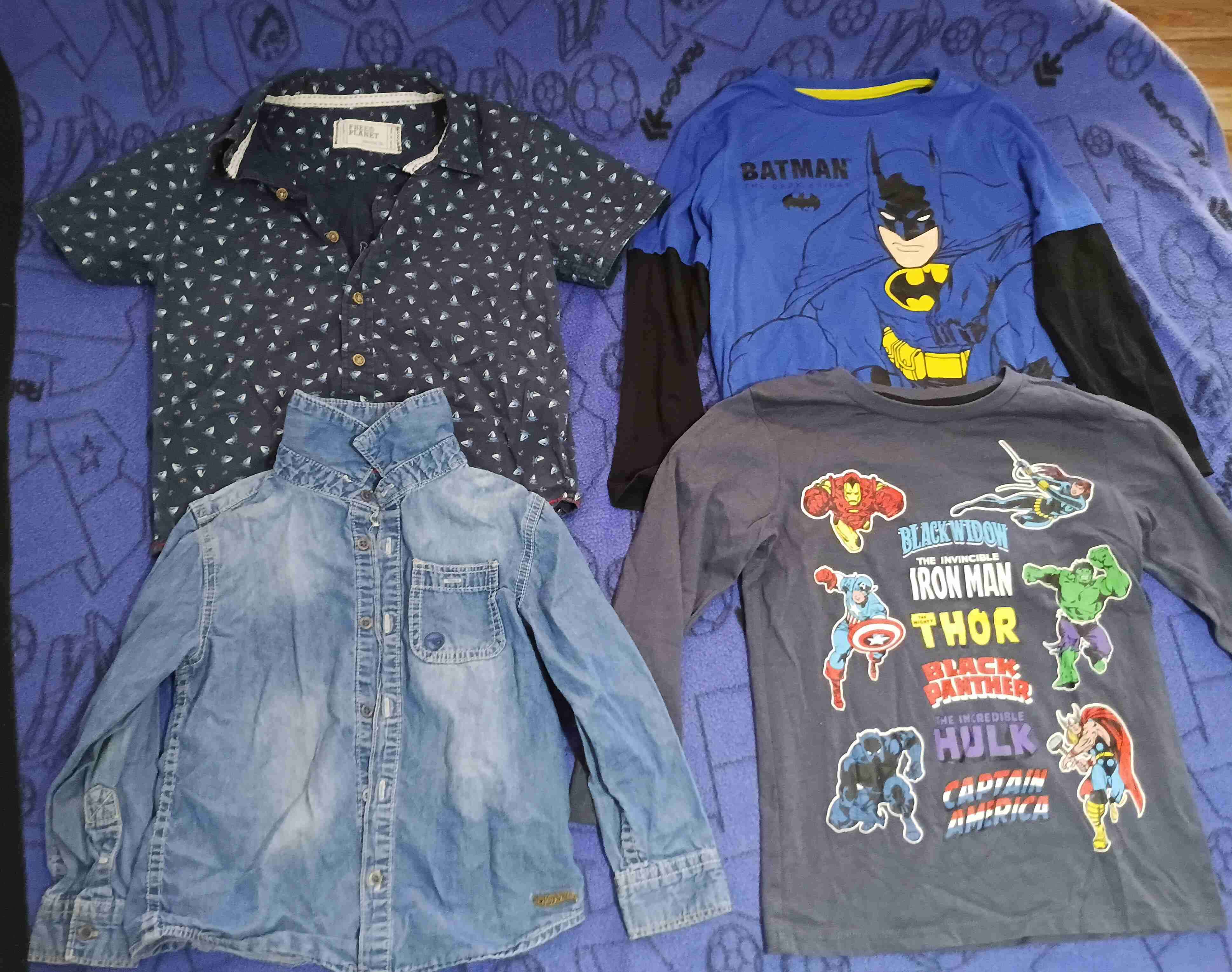 Lote de poleras y camisas para niño - miniatura 1