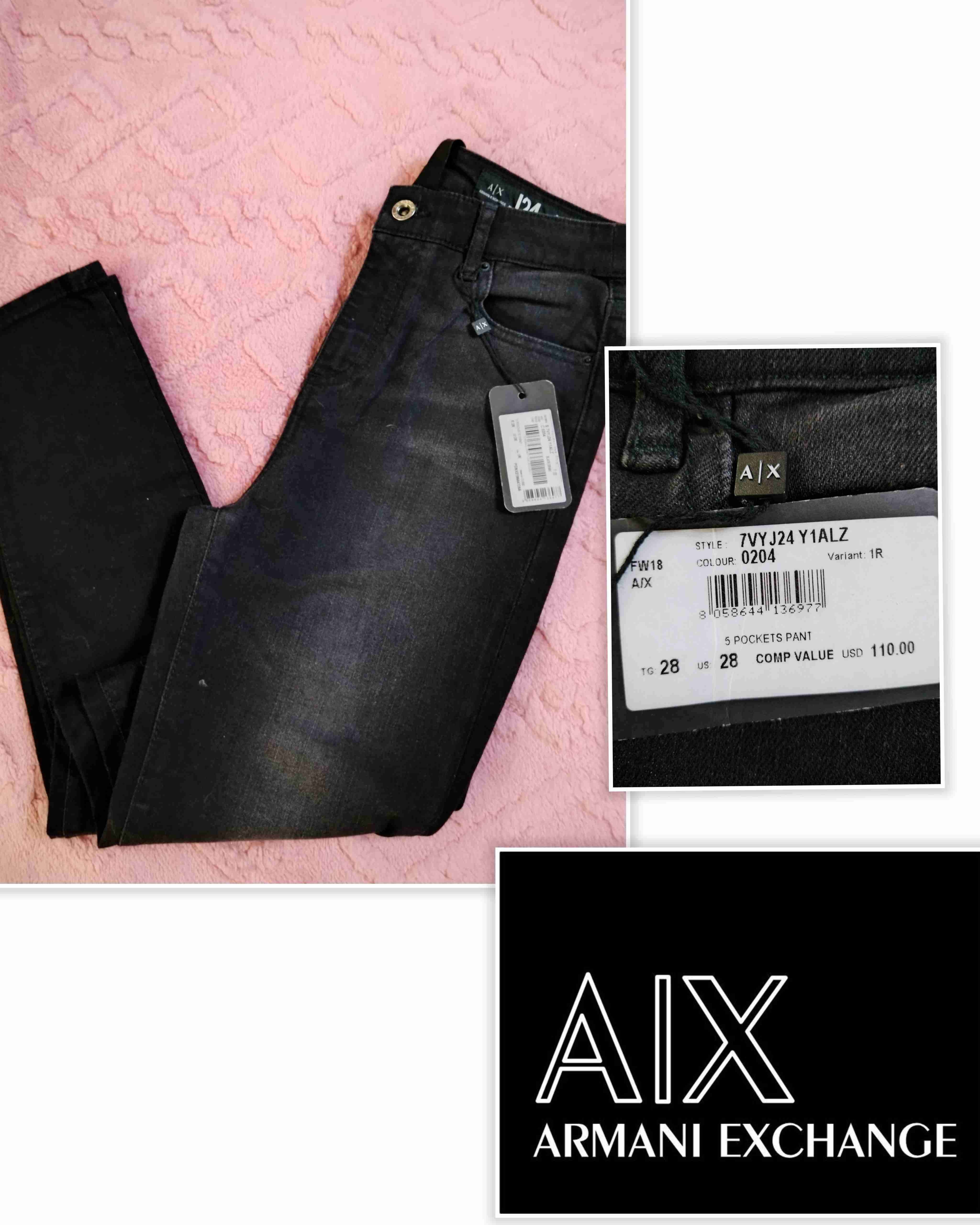 Jeans negros Armani Exchange